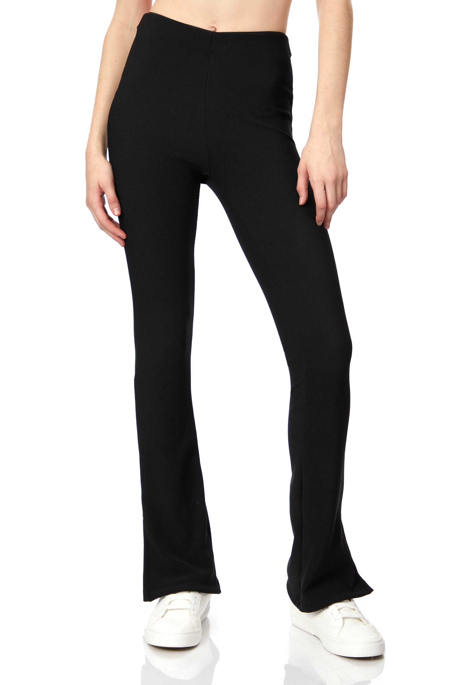 Roxy Side Slit Flared Pant