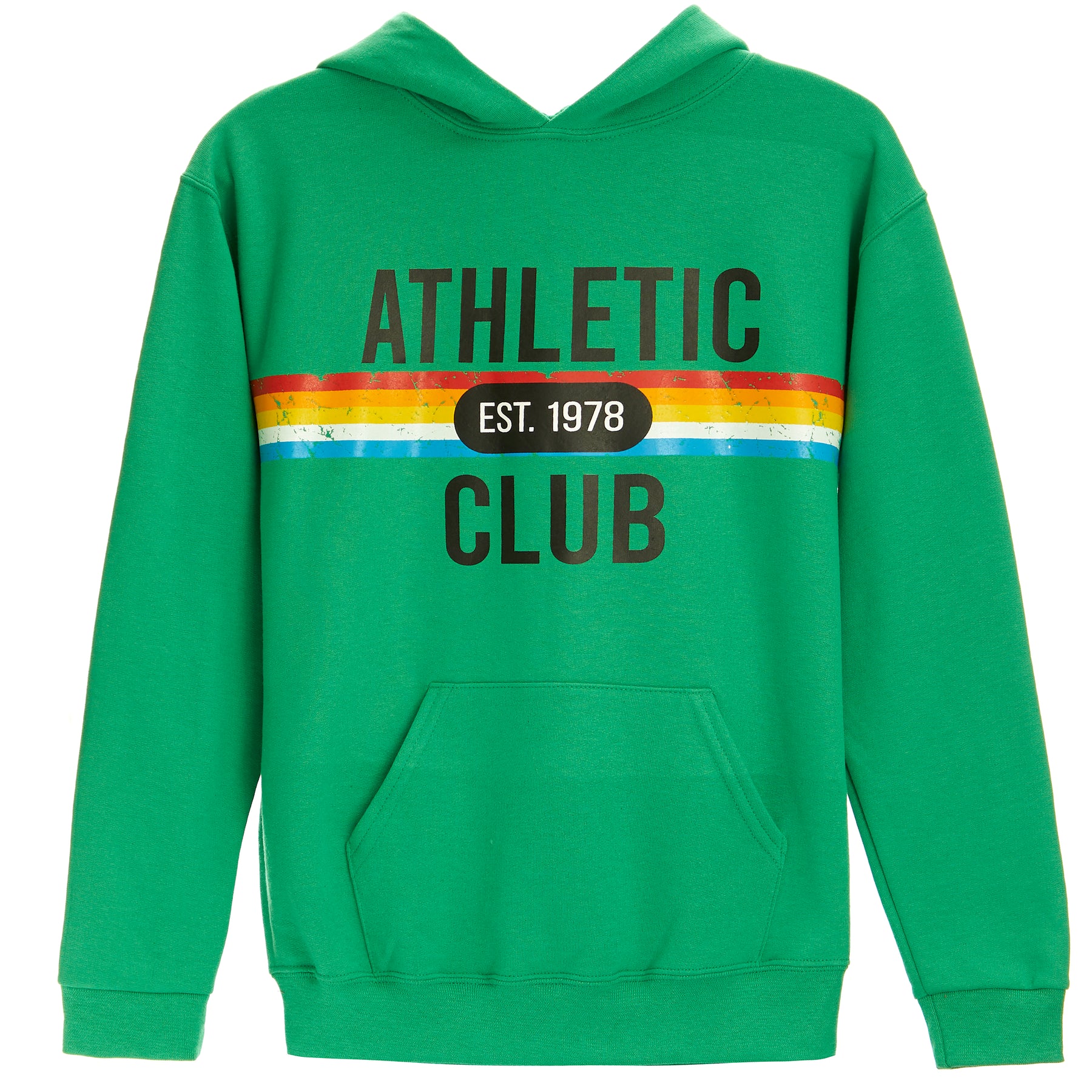 Athletic Club Striped Hoodie