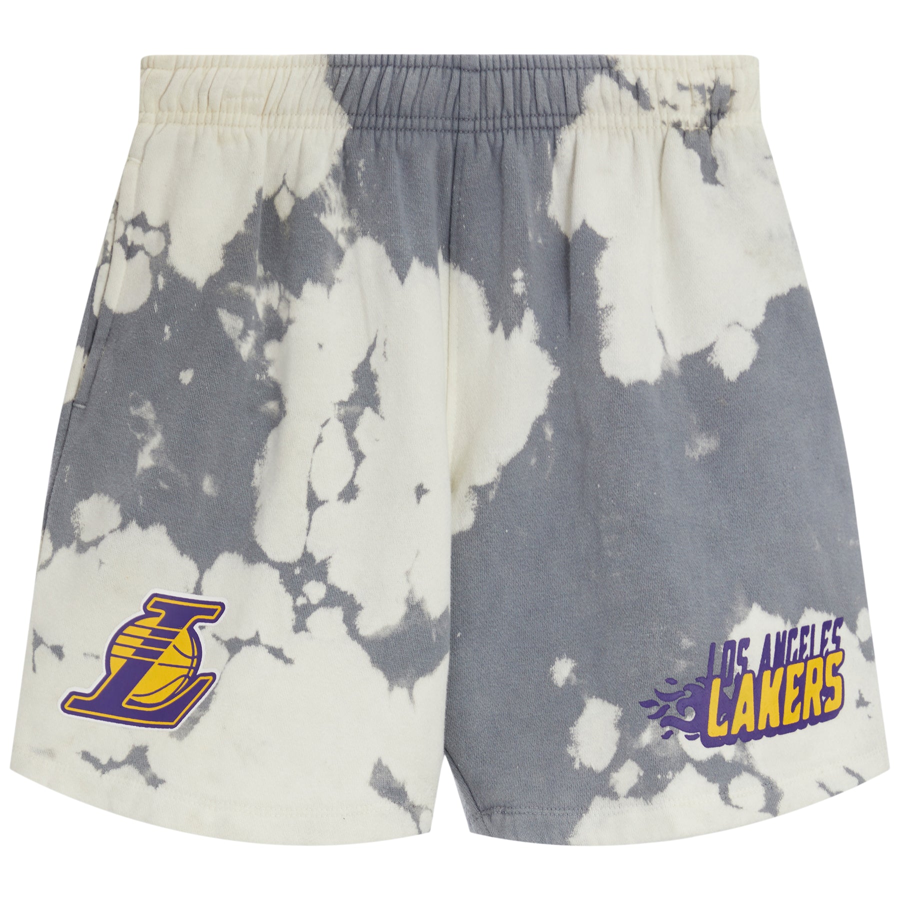 Lakers Lazy Day Bleach Out Short