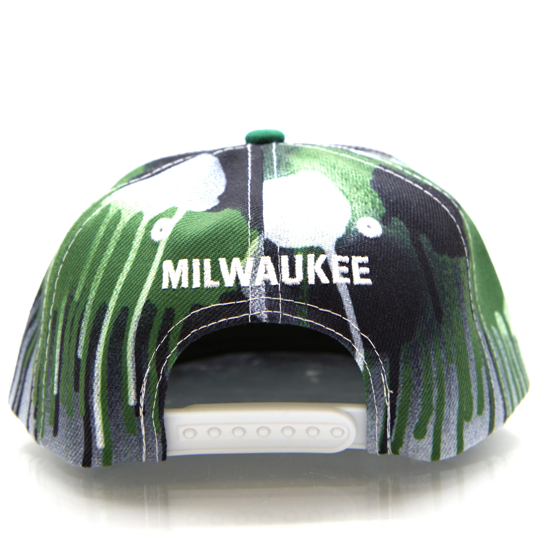 Bucks Splatter Snapback