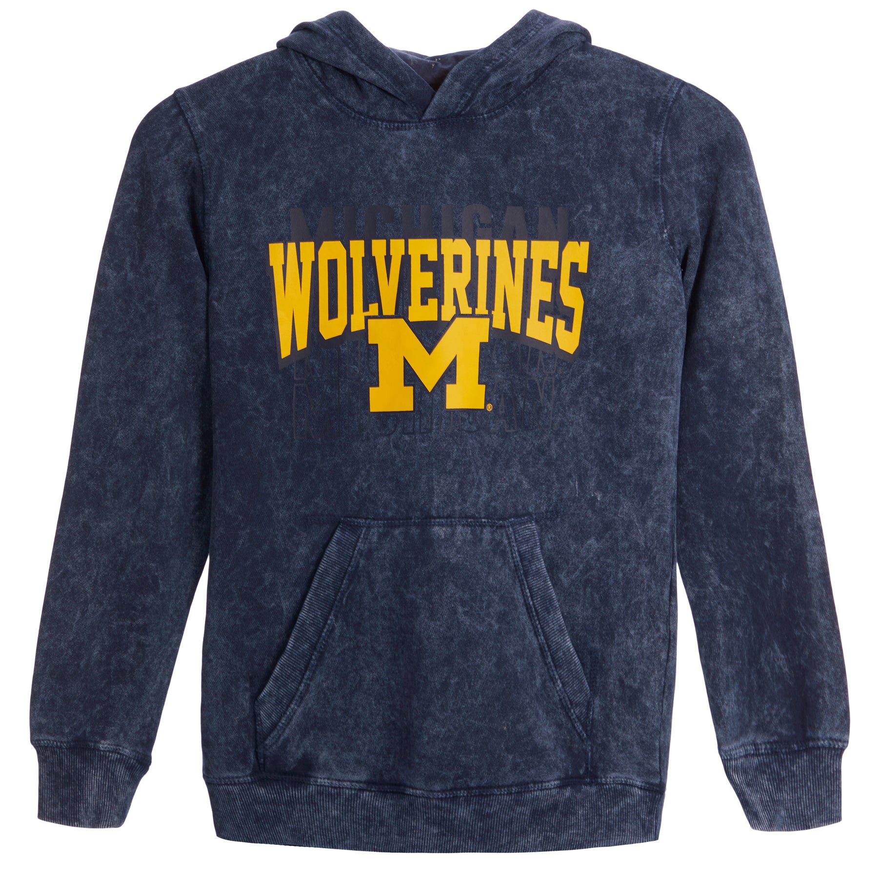 Michigan Back to Mineral Wash Pullover Hoodie