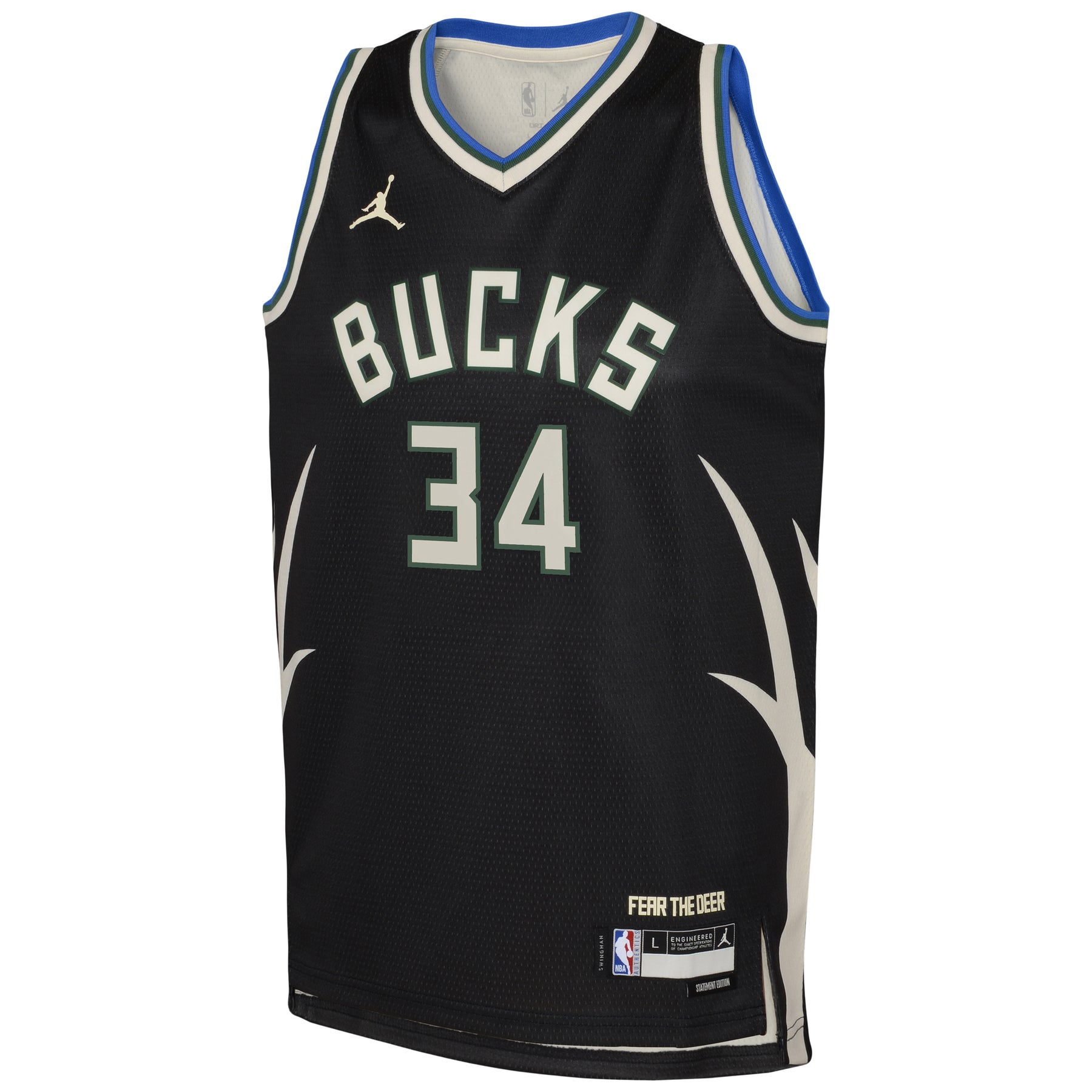 Antetokounmpo-Bucks Statement Replica Jersey