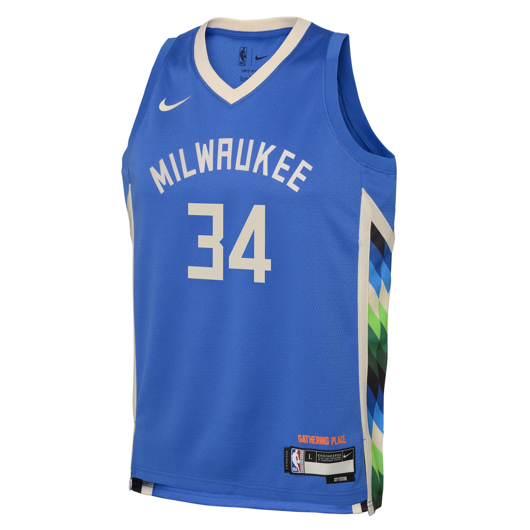 Antetokounmpo/Bucks City Edition Replica Jersey