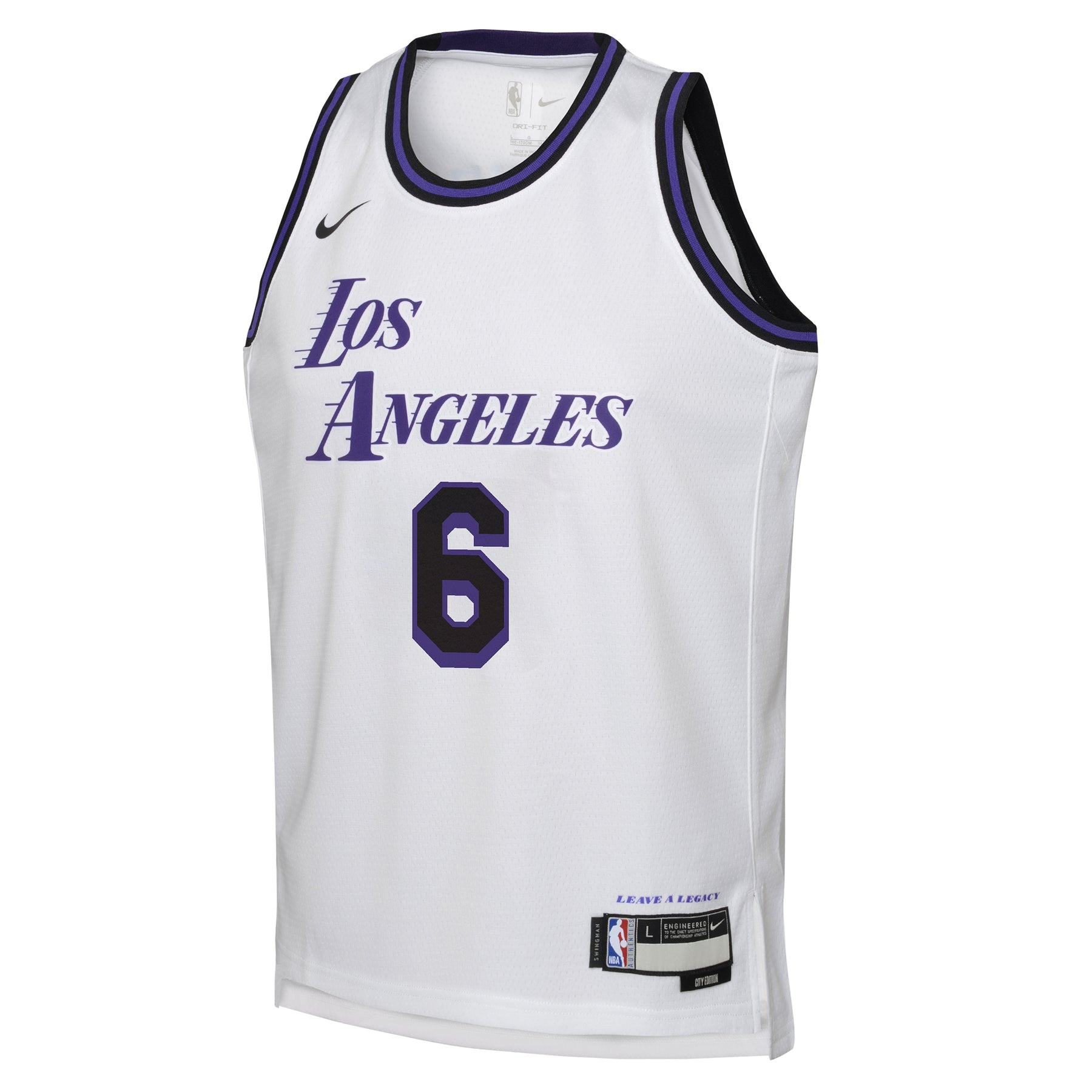 James/Lakers City Edition Swingman Jersey