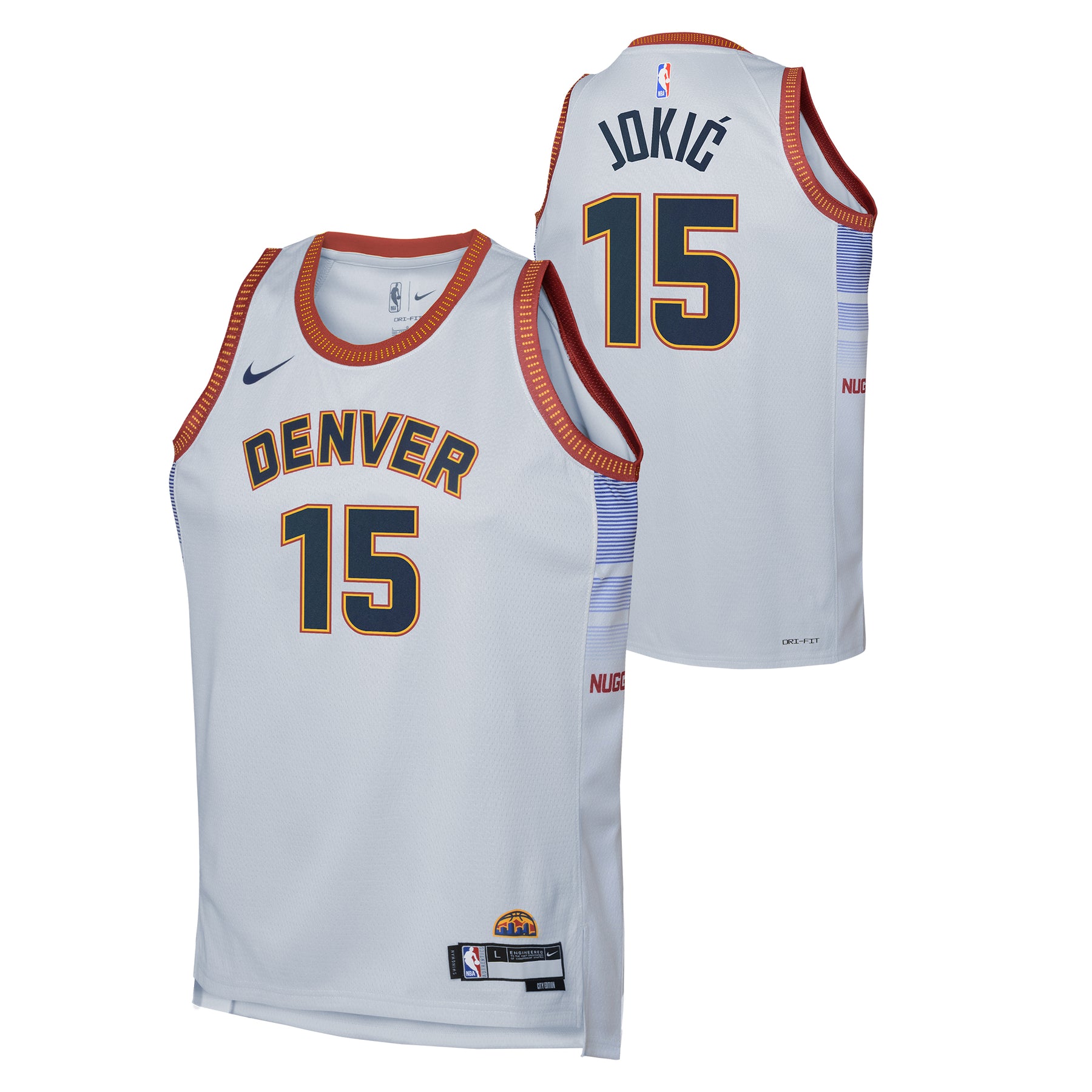 Jokic/Nuggets City Edition Swingman Jersey