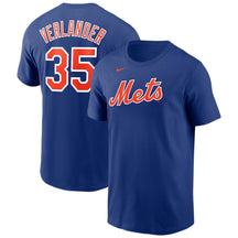 Verlander Mets Name And Number Tee