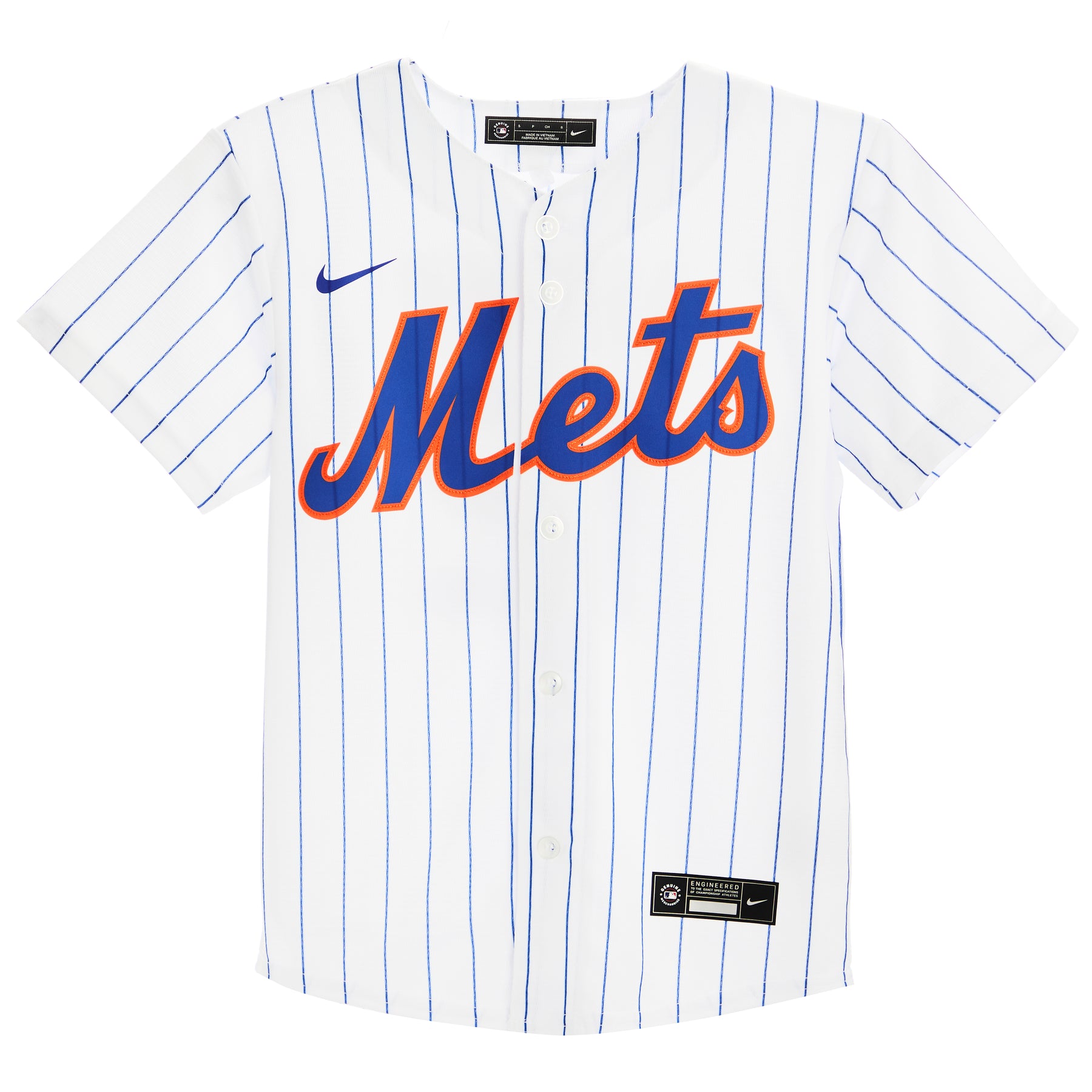 Lindor/Mets Home Twill Player Finished Jersey