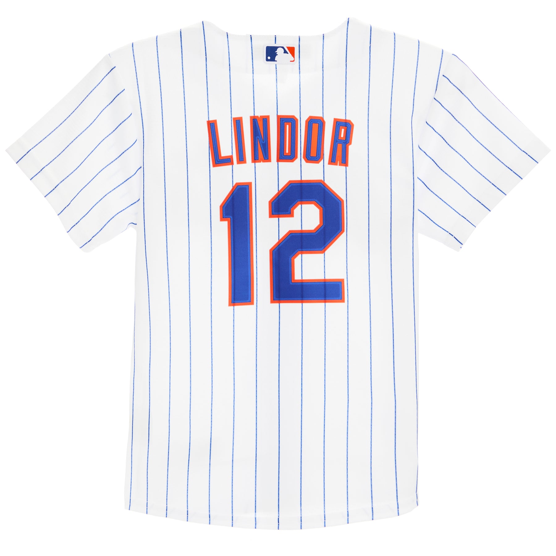 Lindor/Mets Home Twill Player Finished Jersey