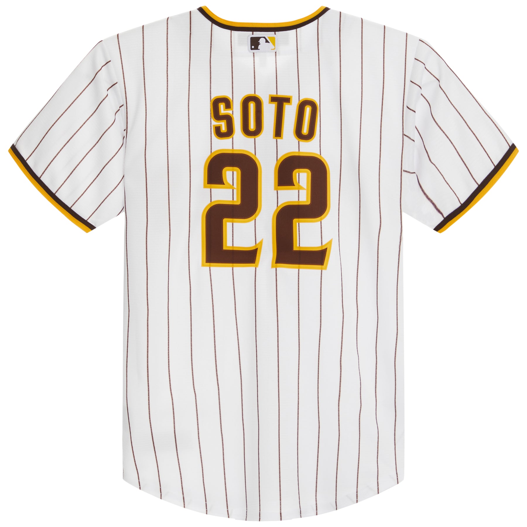 Soto/Padres Twill Player Finished Home Jersey