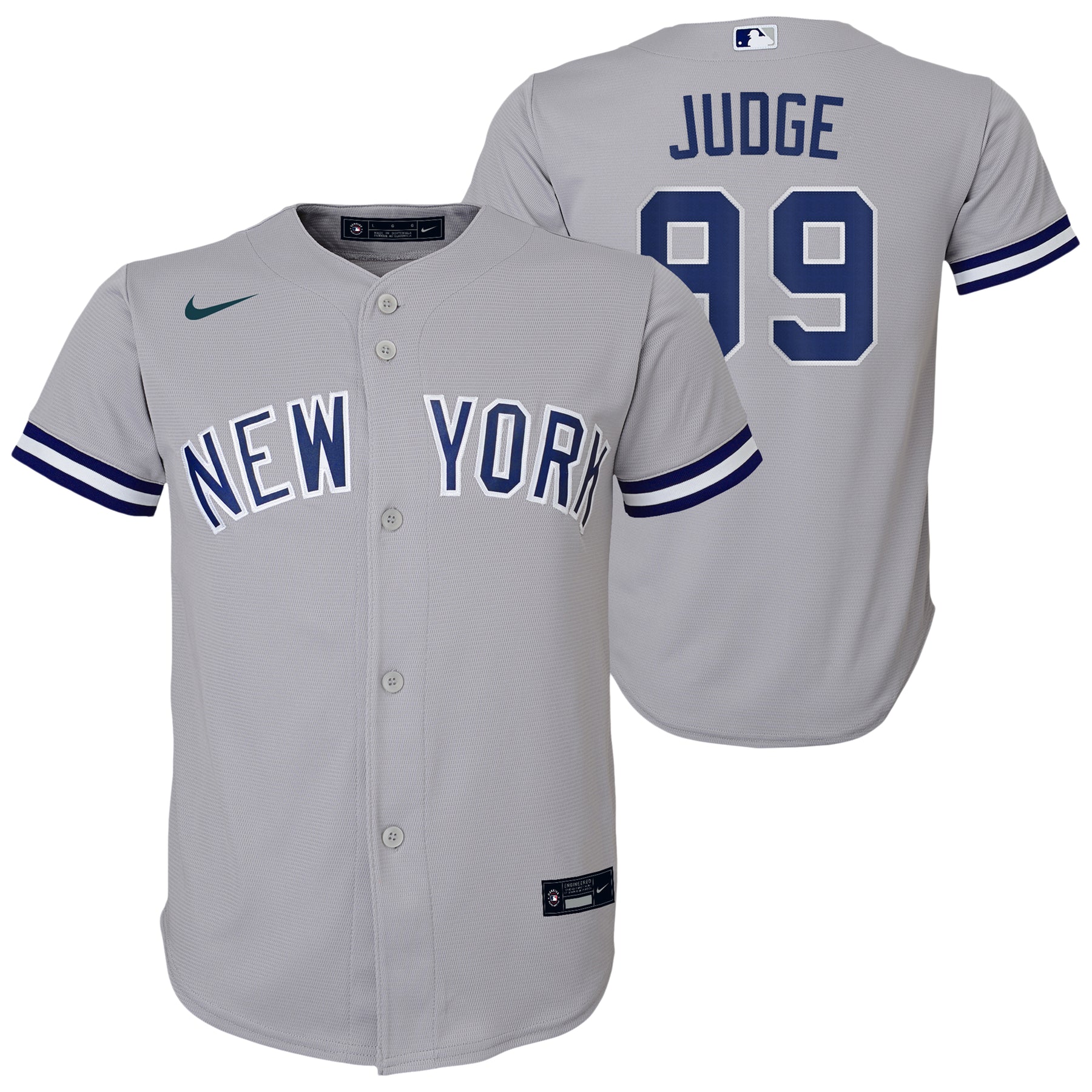 Judge Twill Player Finished Road Jersey
