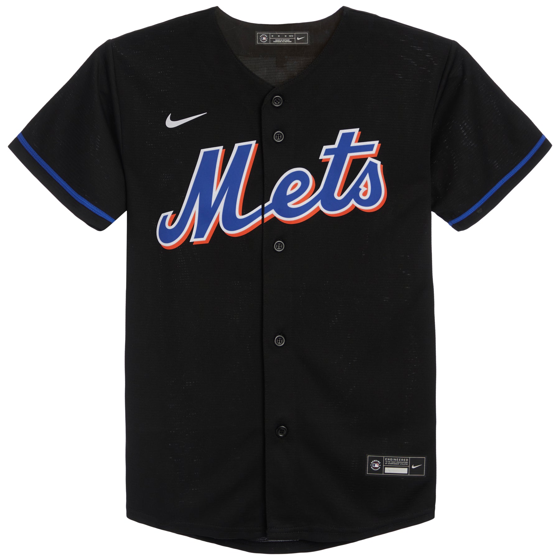 Lindor/Mets Alt Twill Player Finished Jersey
