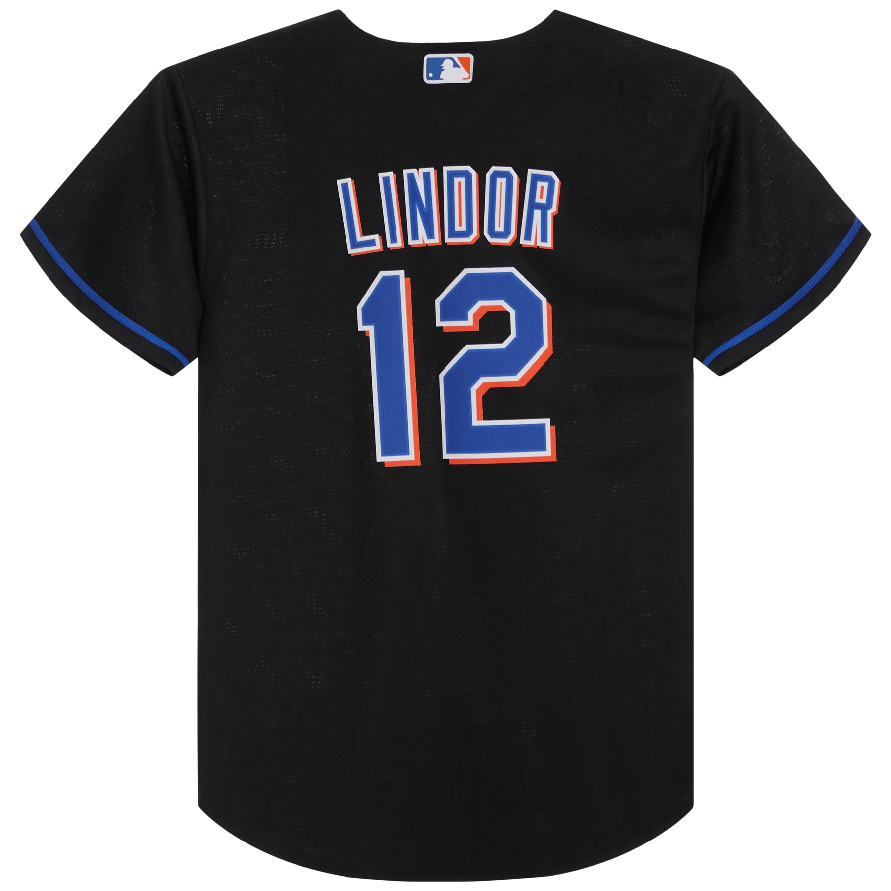 Lindor/Mets Alt Twill Player Finished Jersey