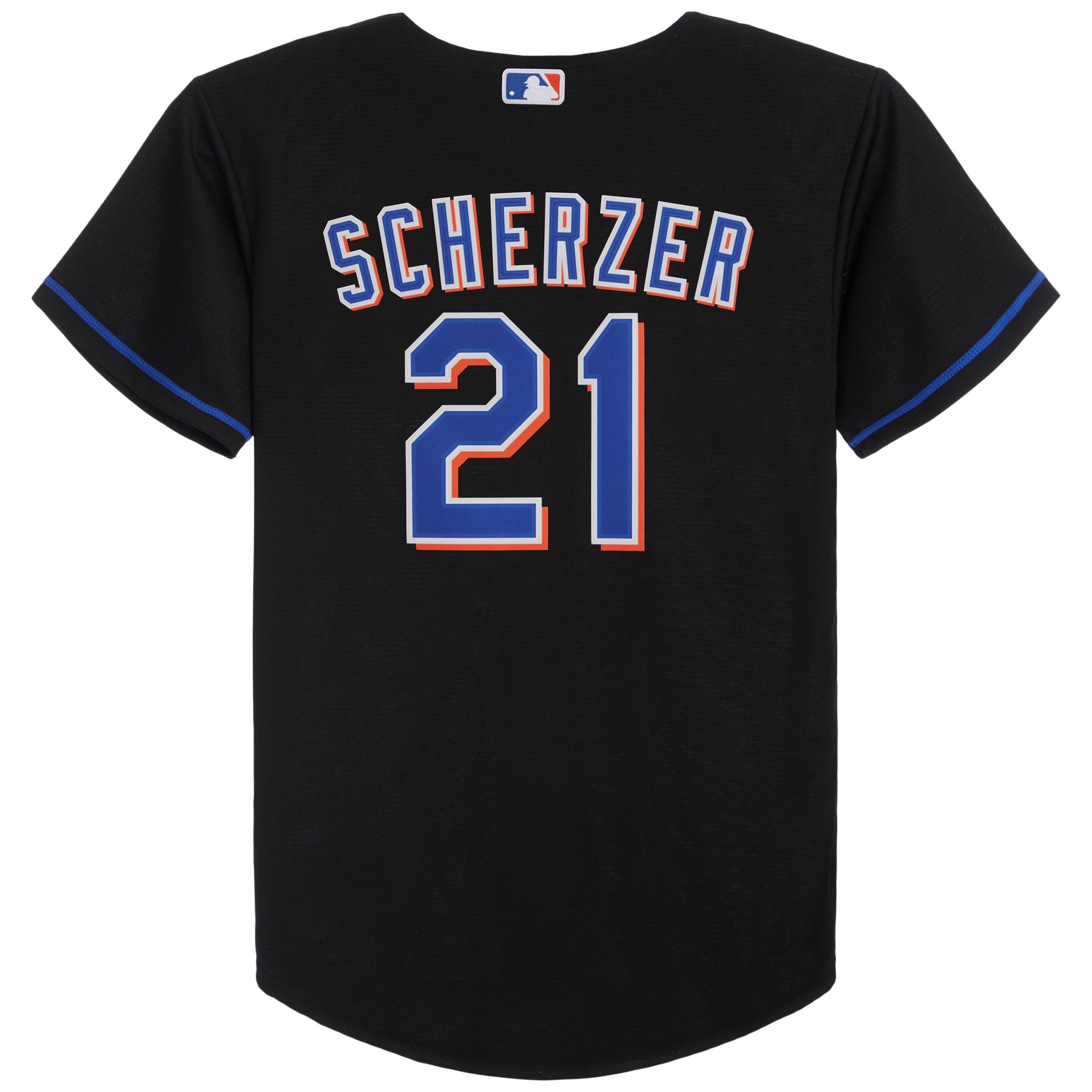 Scherzer/Mets Alt Twill Player Finished Jersey