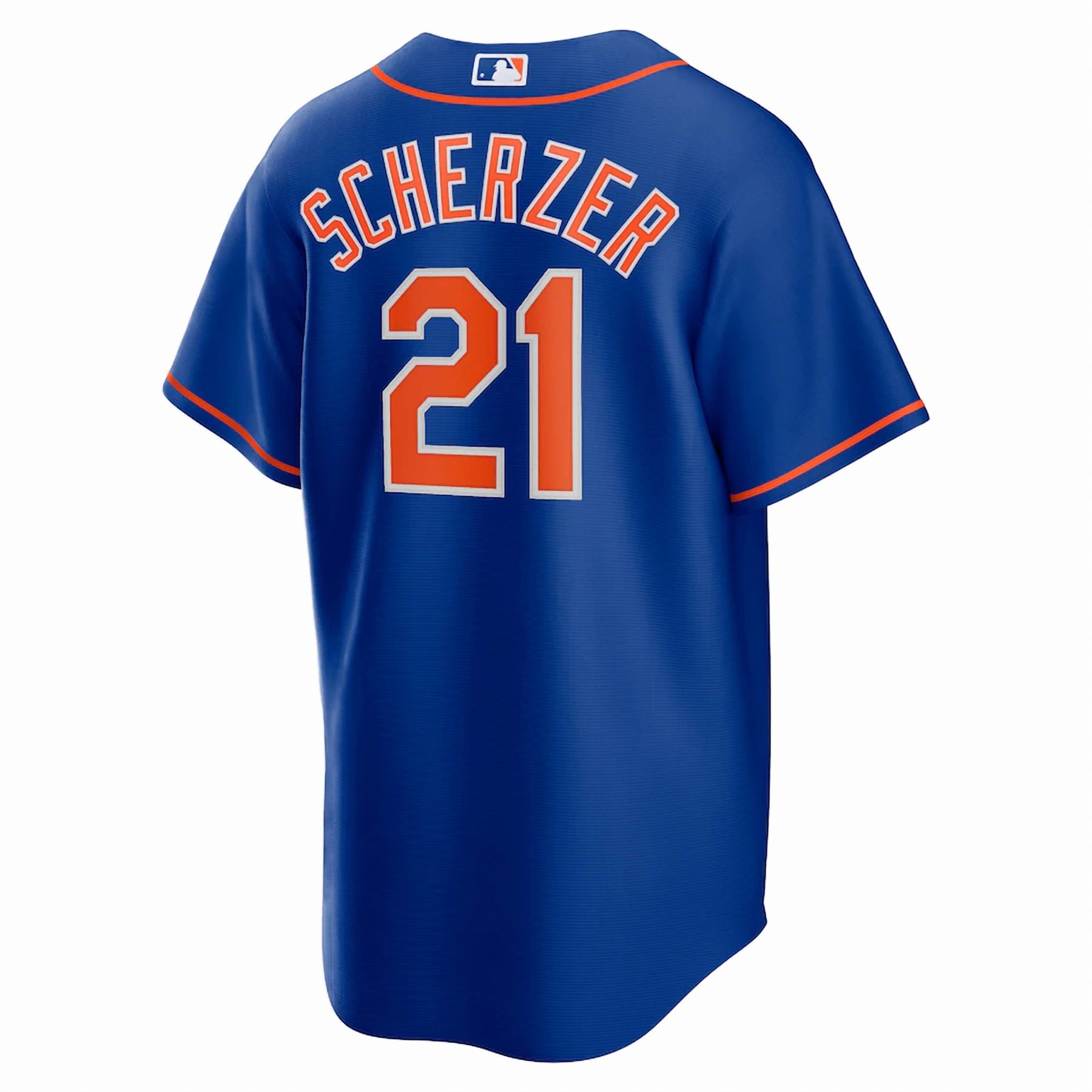 Scherzer/Mets Twill Player Finished Jersey