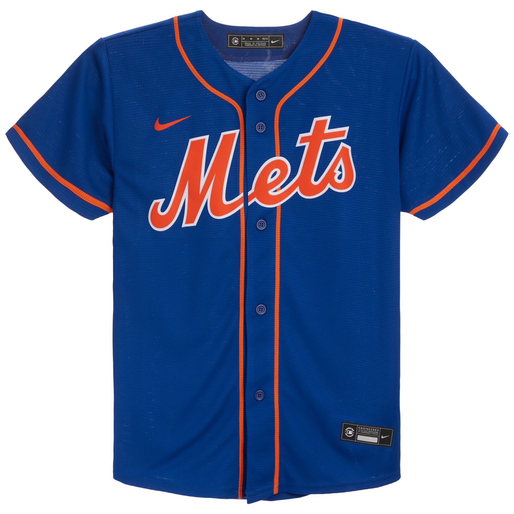 Alonzo/Mets Twill Player Finished Jersey