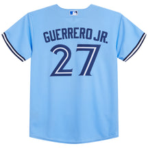 Guerrero Jr/Blue Jays Alt 2 Twill Player Finished Jersey