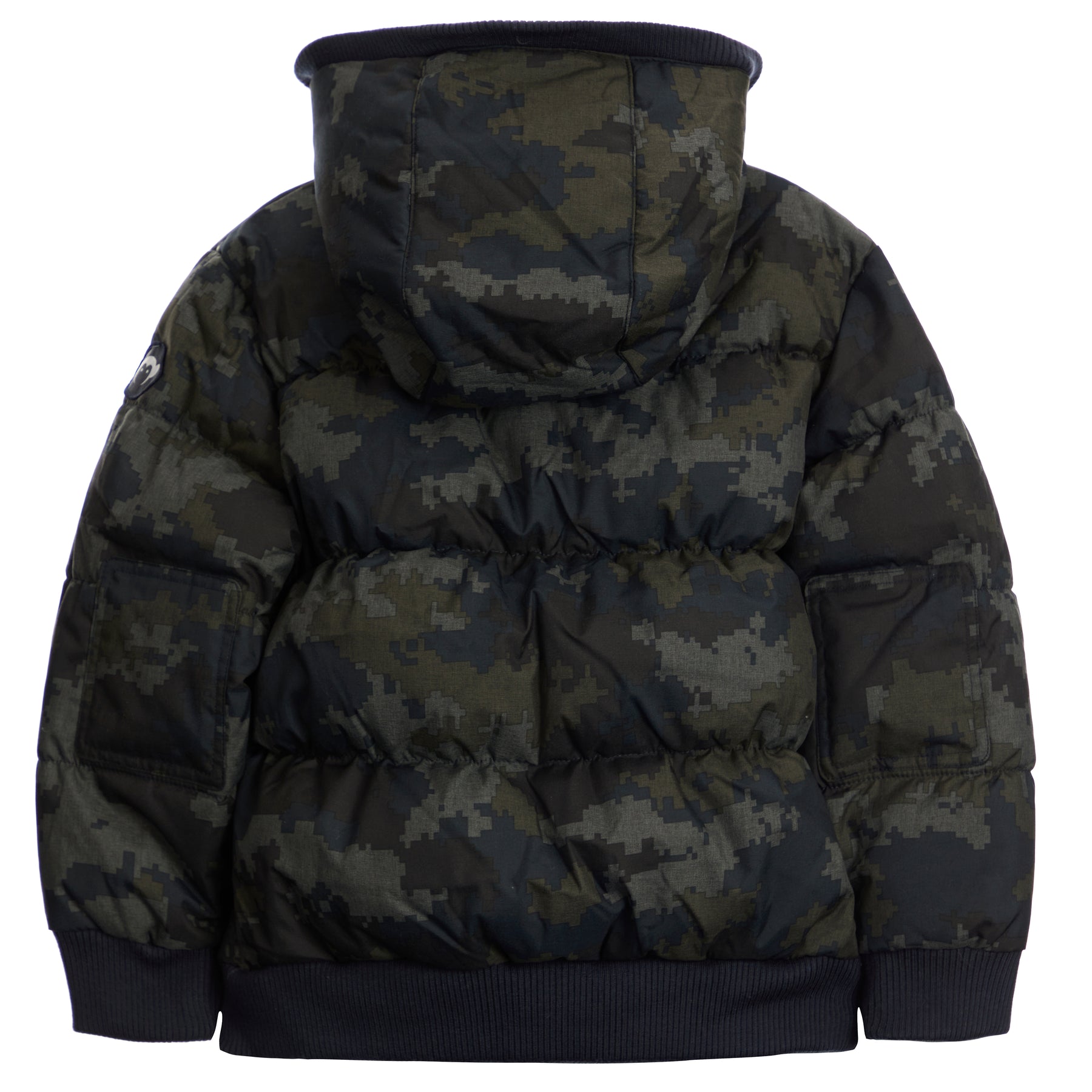 Puffy Coat Pixel Camo