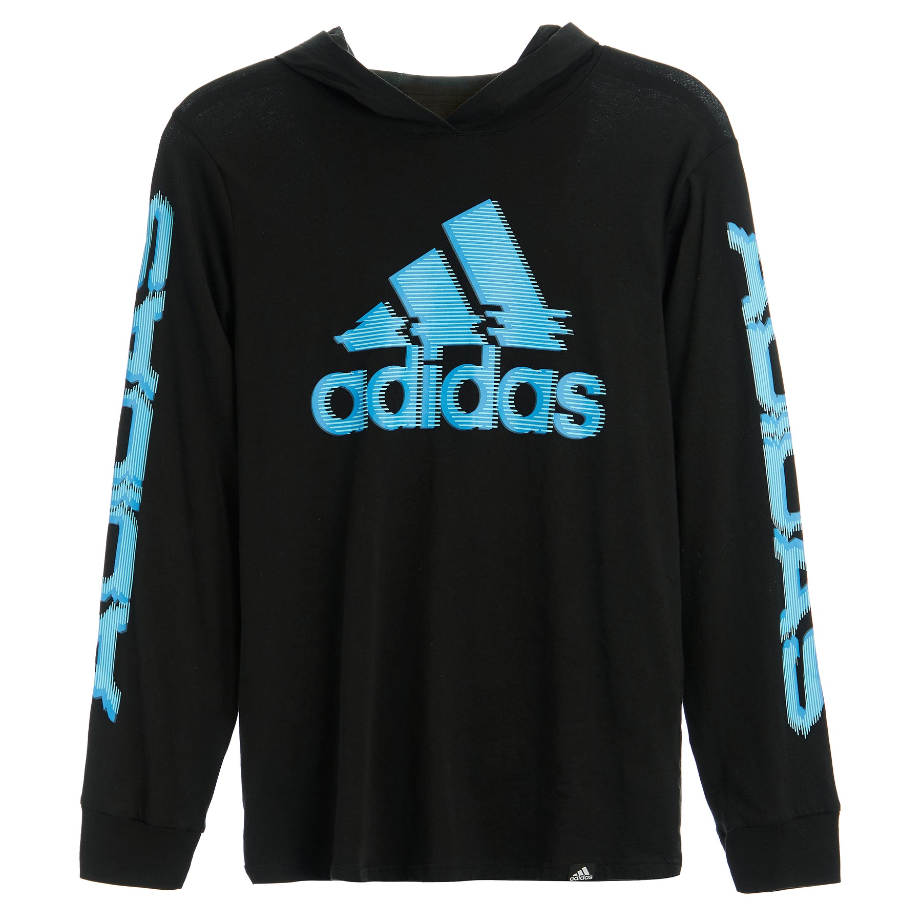 Glitchy L/S Hooded Tee