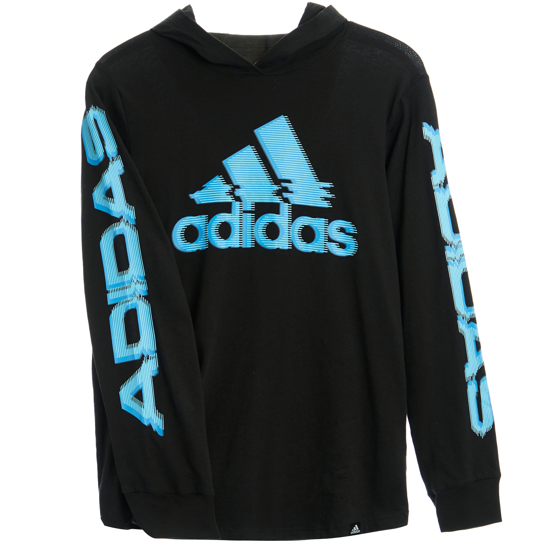 Glitchy L/S Hooded Tee