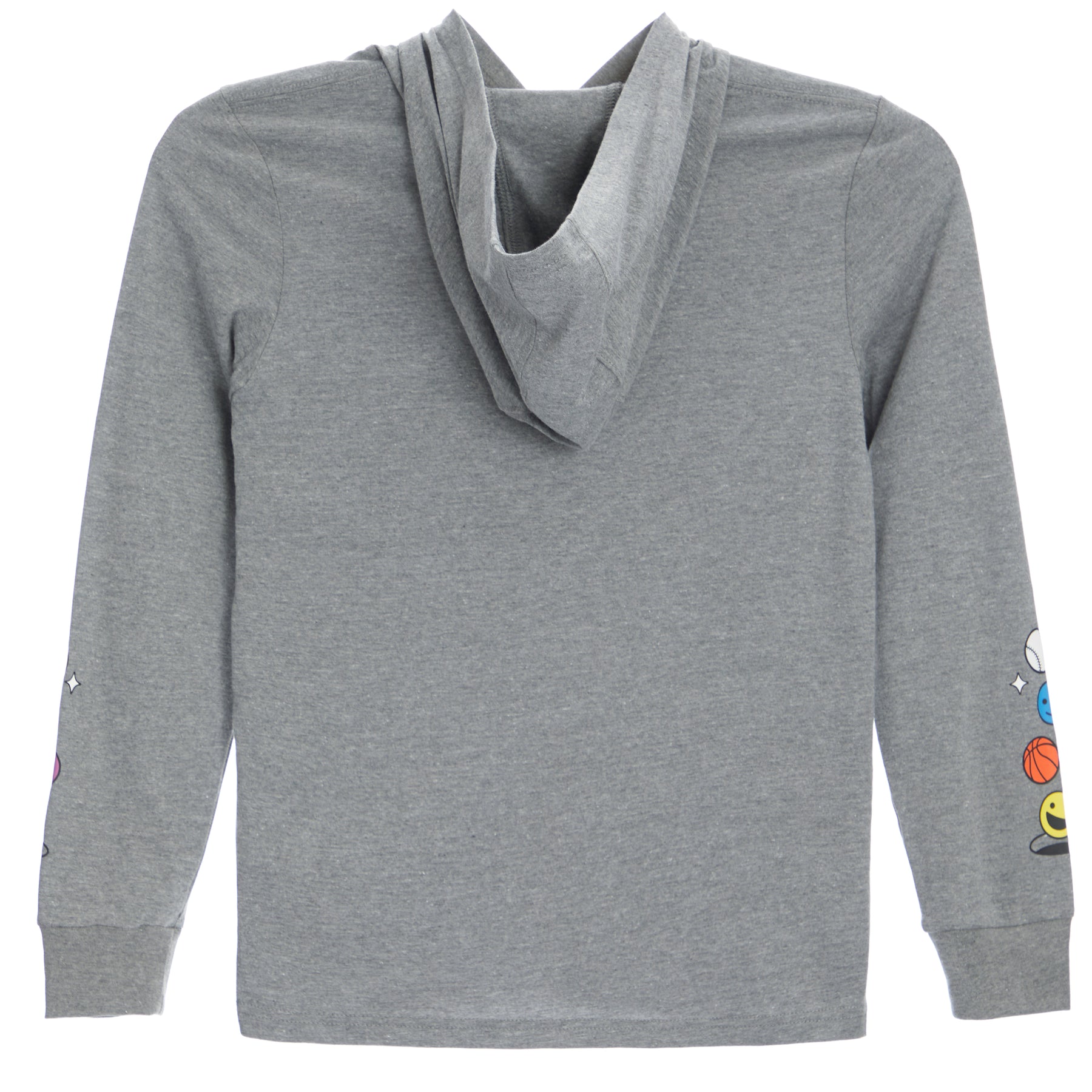 Smile Surprise Long Sleeve Hooded Tee