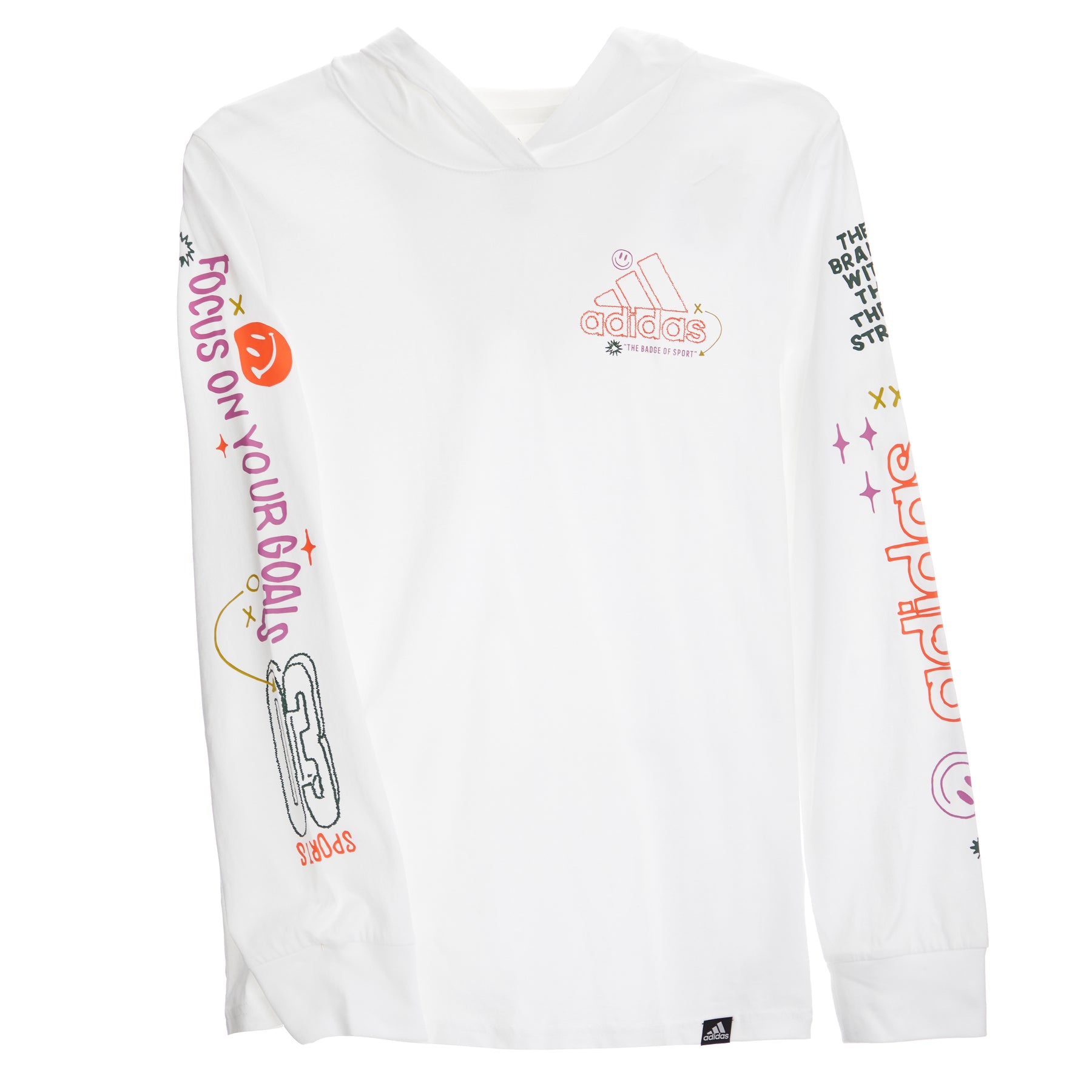 Adidas Doodle Hooded L/S Tee