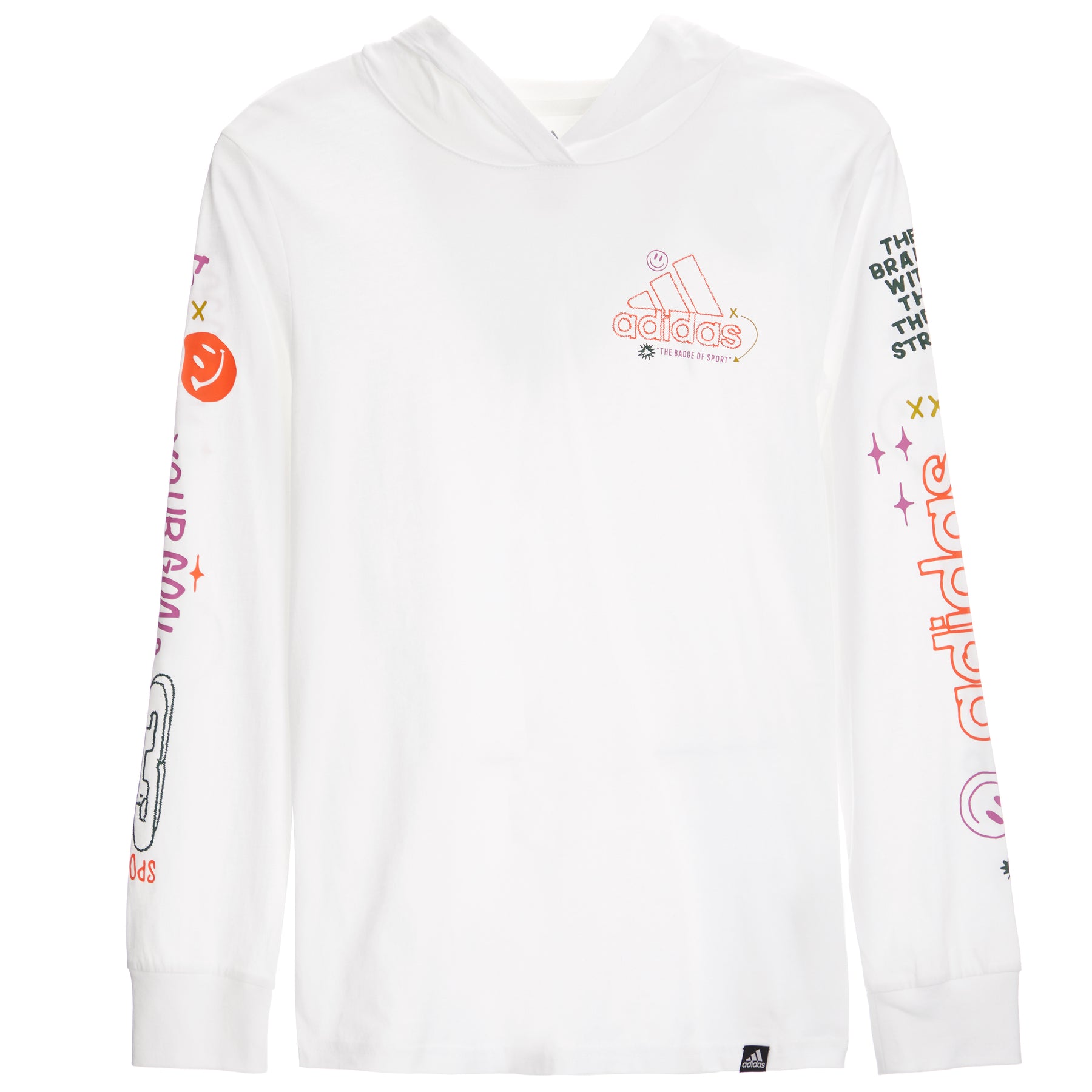 Adidas Doodle Hooded L/S Tee
