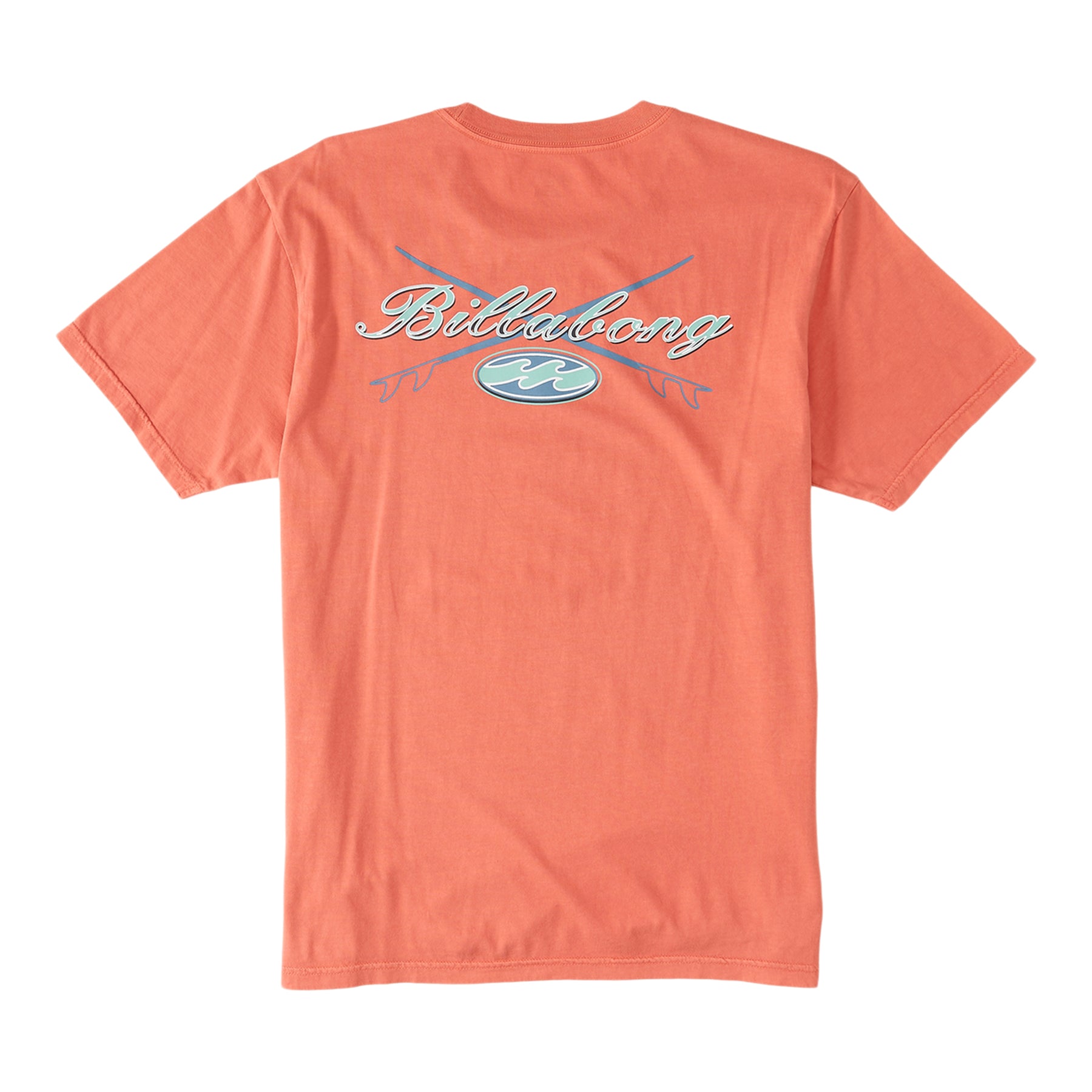 Crossboards Tee in Dark Coral