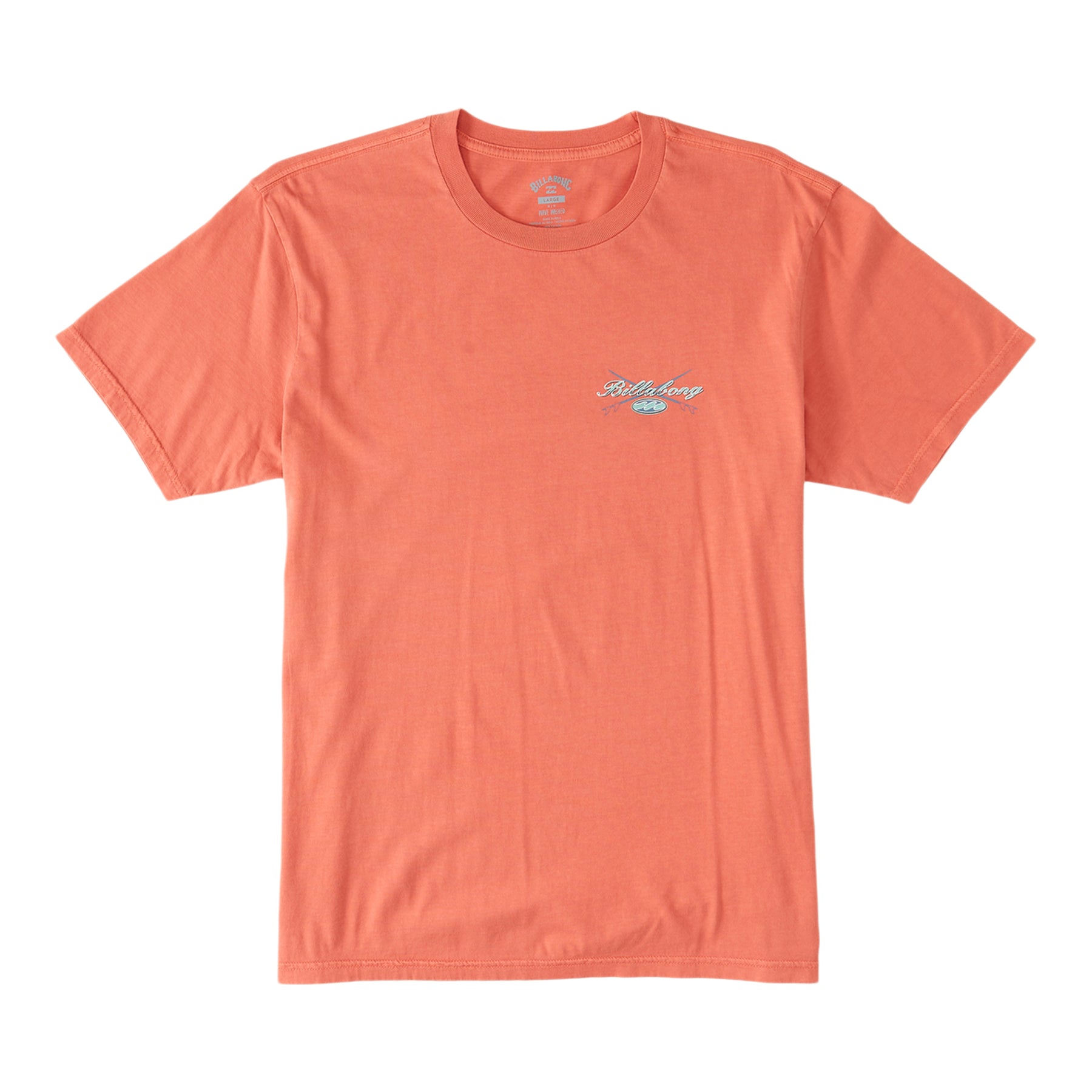 Crossboards Tee in Dark Coral