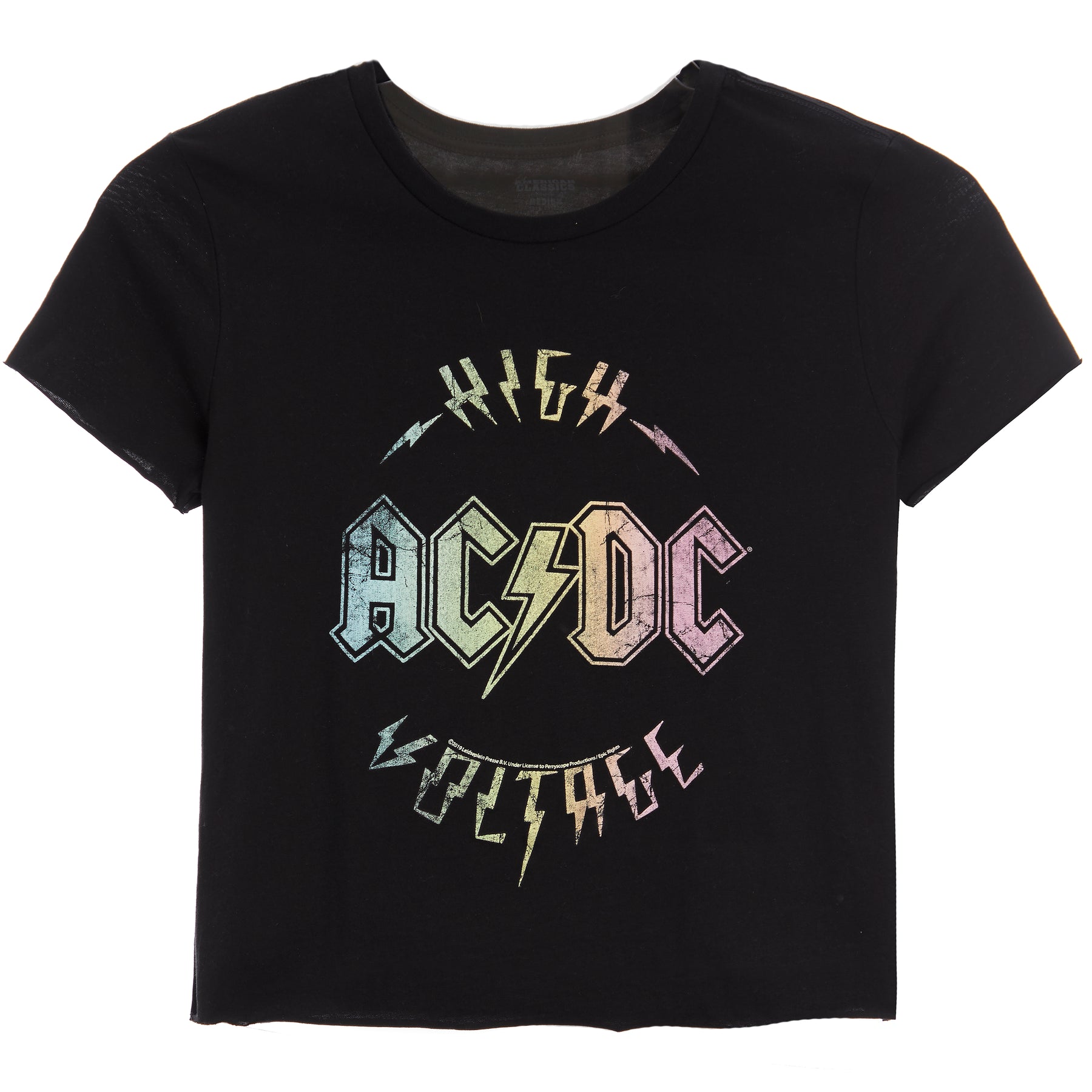 ACDC Multi Color Voltage Rawedge Tee