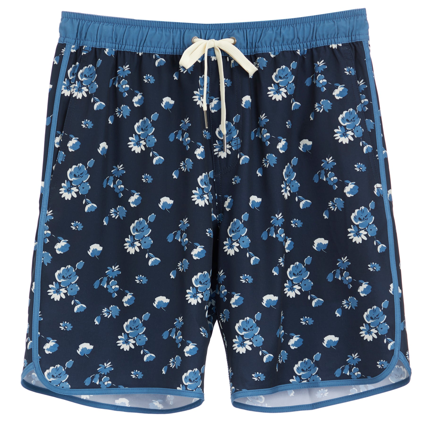 Blue Beach Floral Anchor