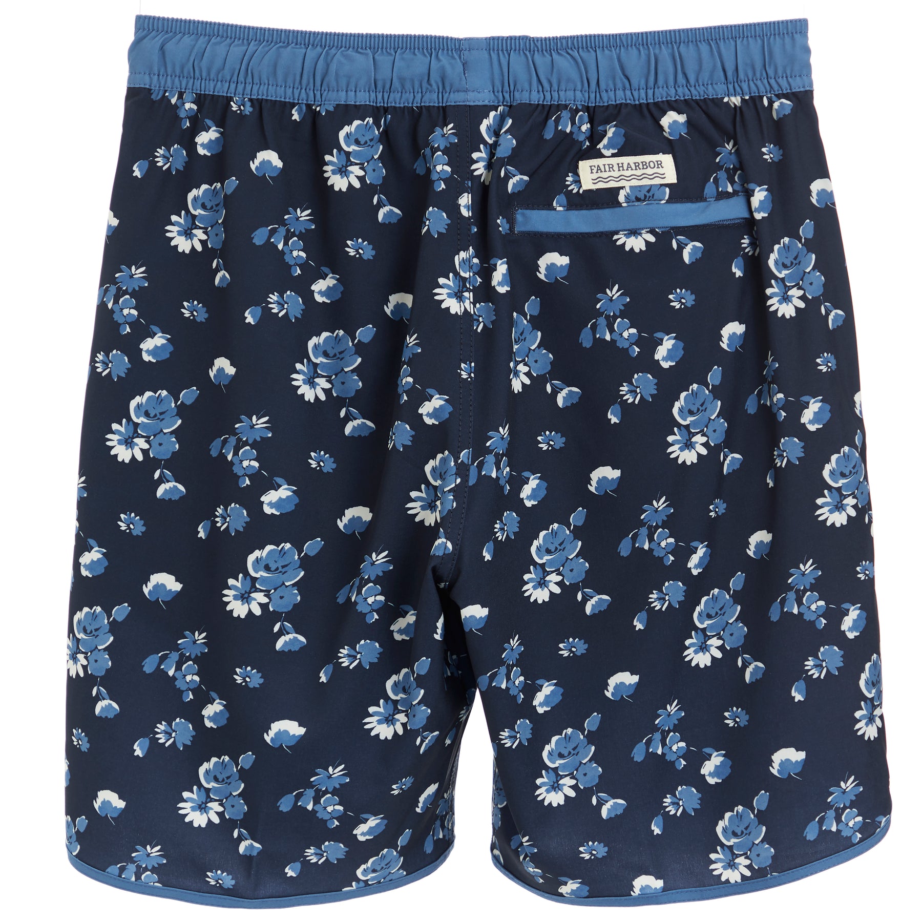 Blue Beach Floral Anchor