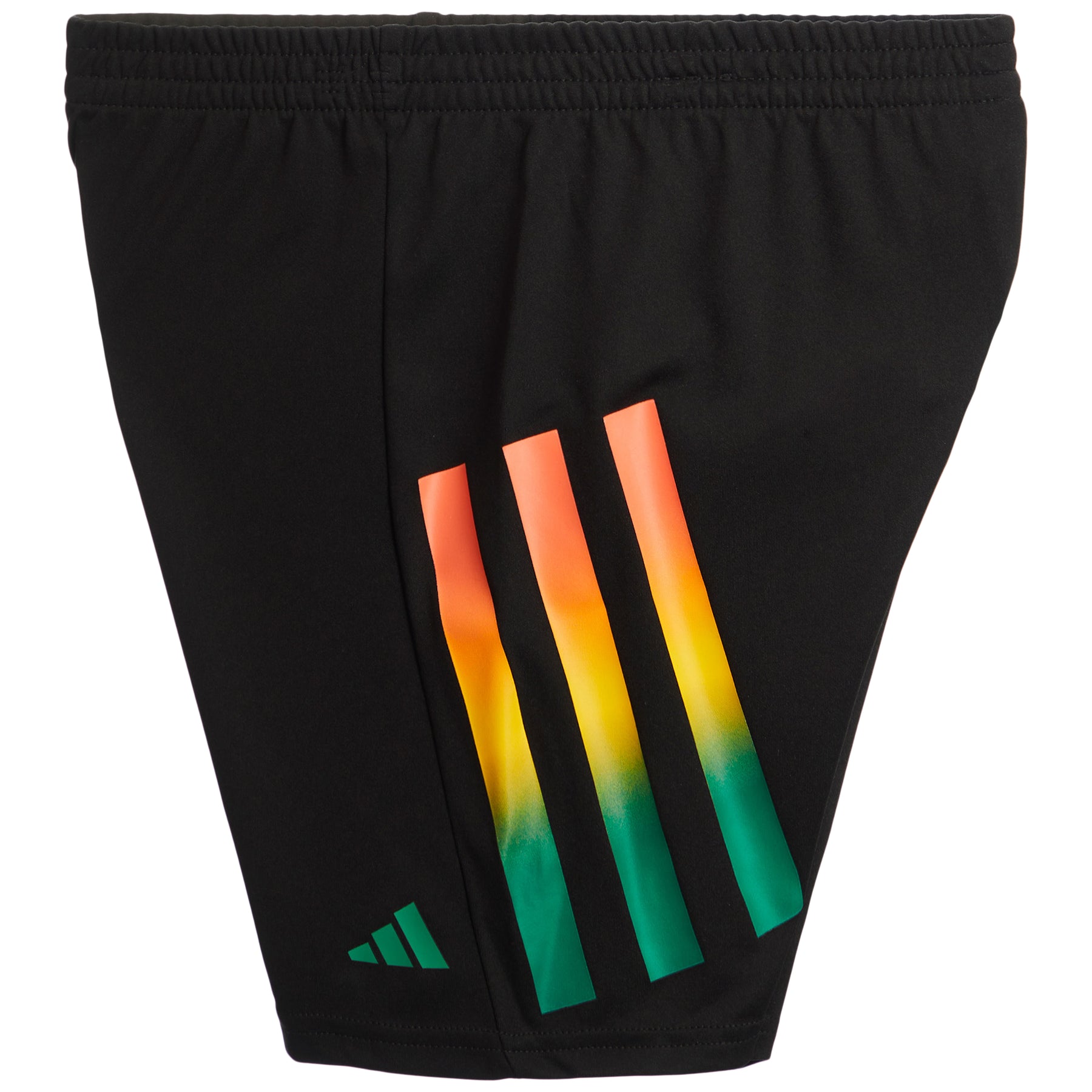 Gradient Bold 3-Stripe Short