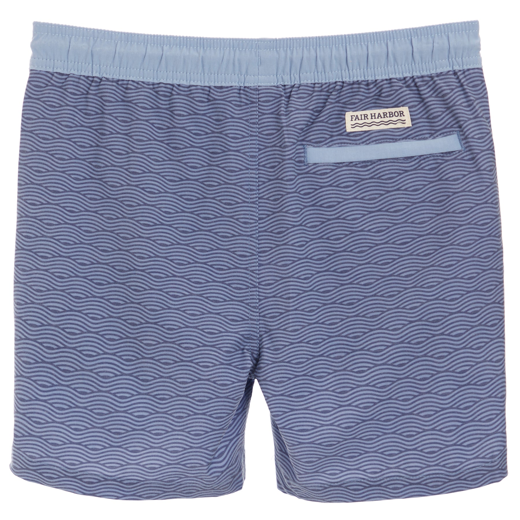 Bayberry Blue Waves Swim Trunk