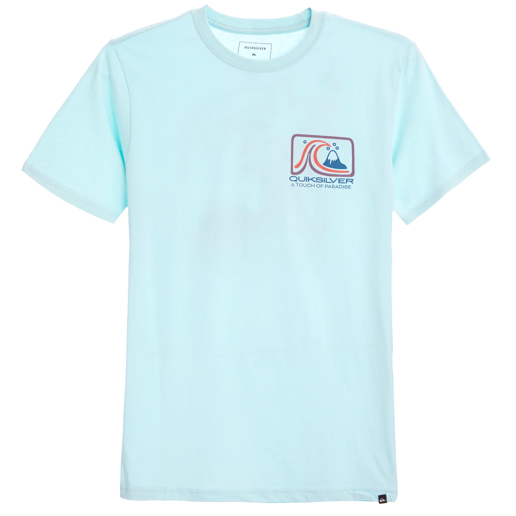 Pacific Theme Short Sleeve Tee Iced Aqua