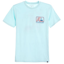 Pacific Theme Short Sleeve Tee Iced Aqua