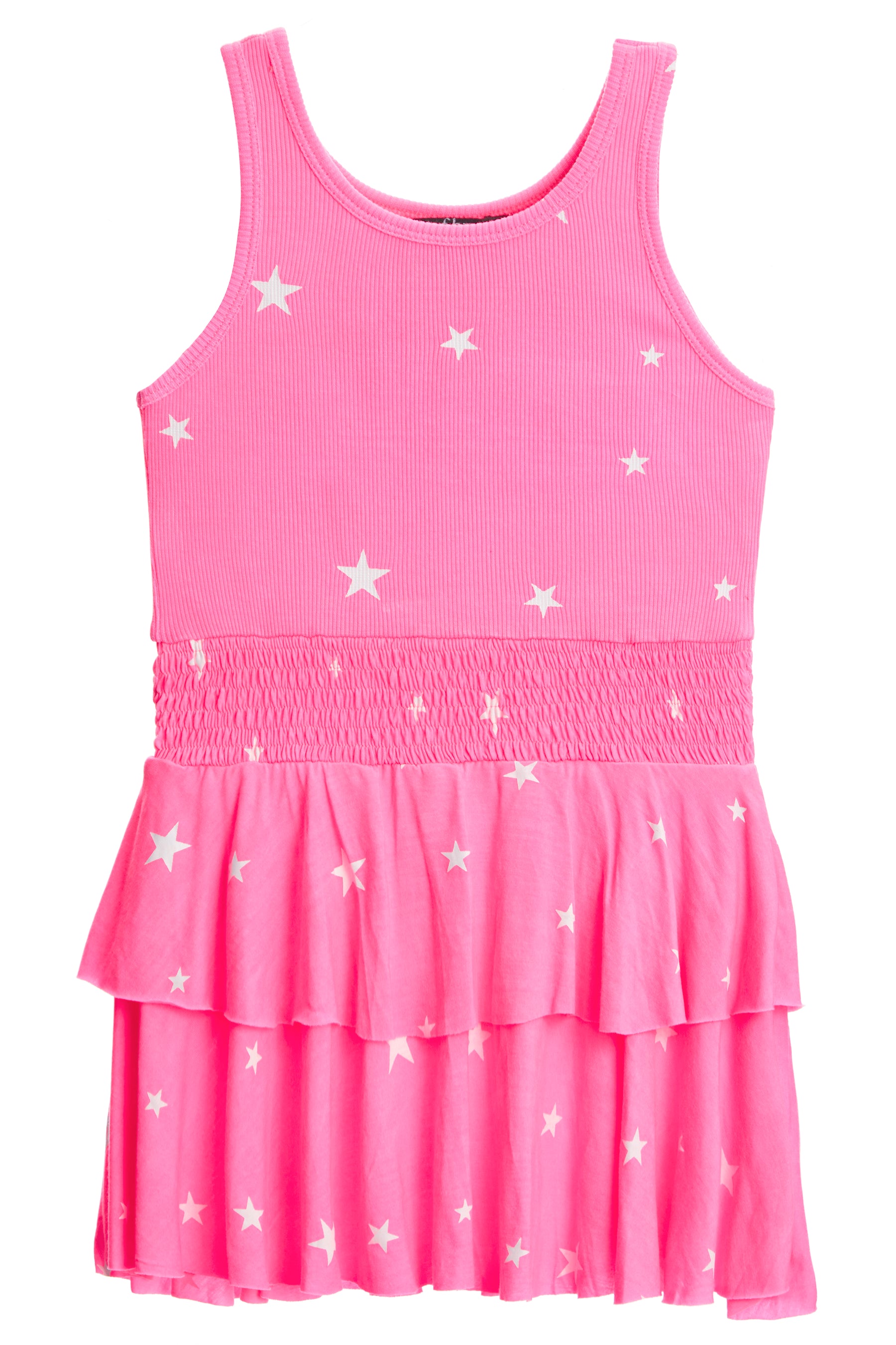 Mini Star Double Ruffle Dress