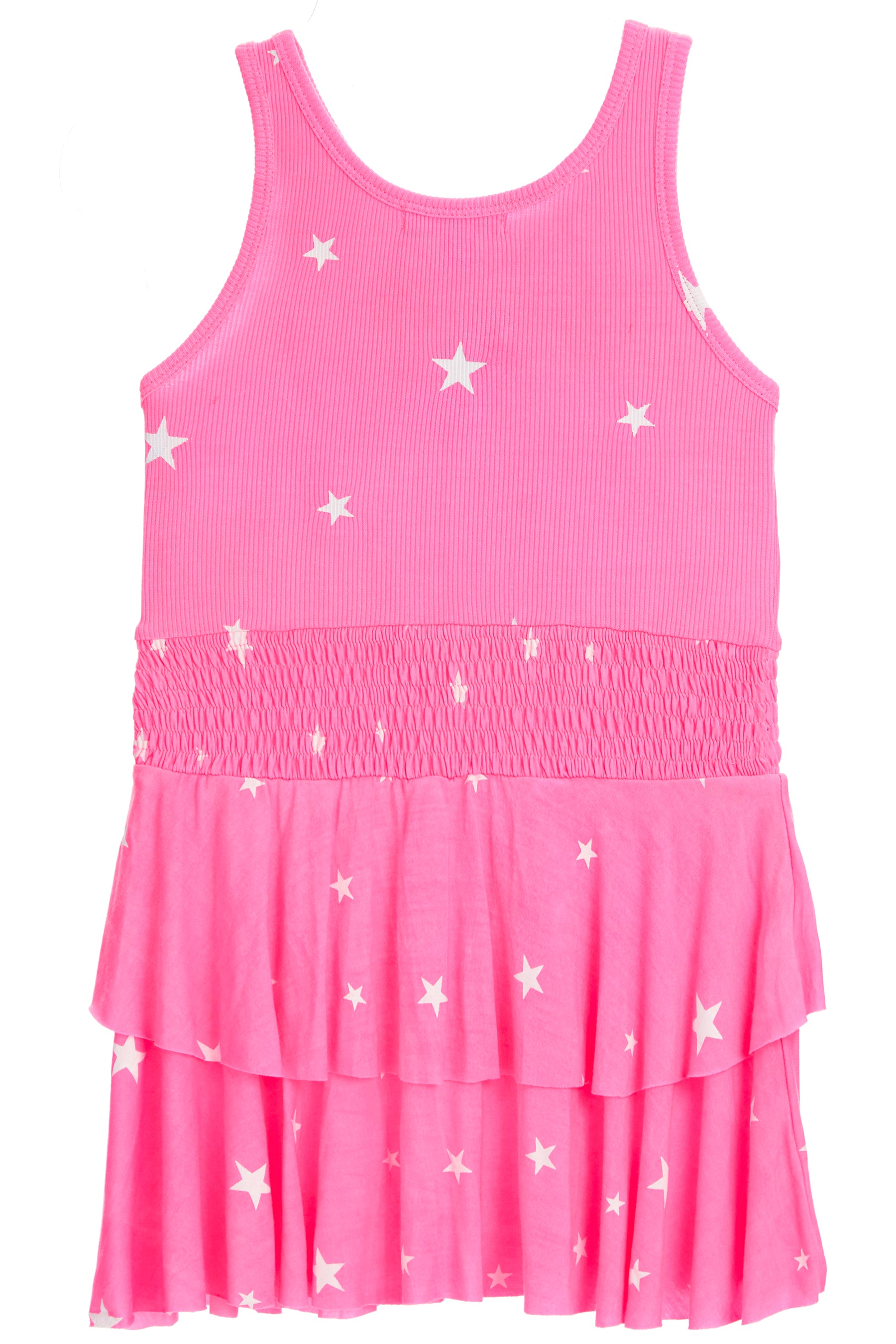 Mini Star Double Ruffle Dress