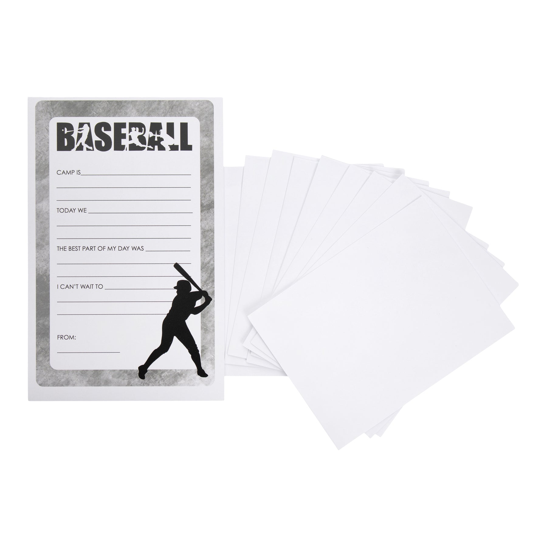 Fill In Notepad Baseball