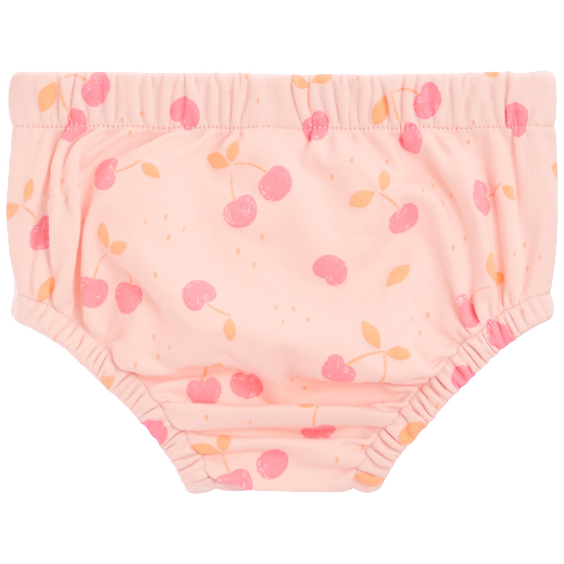 Pink Cherries Ruffle Set