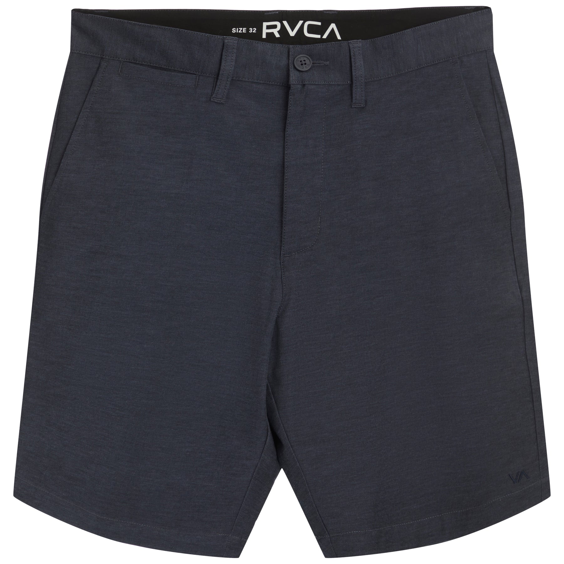 Back In Hybrid Short-Denim Heather