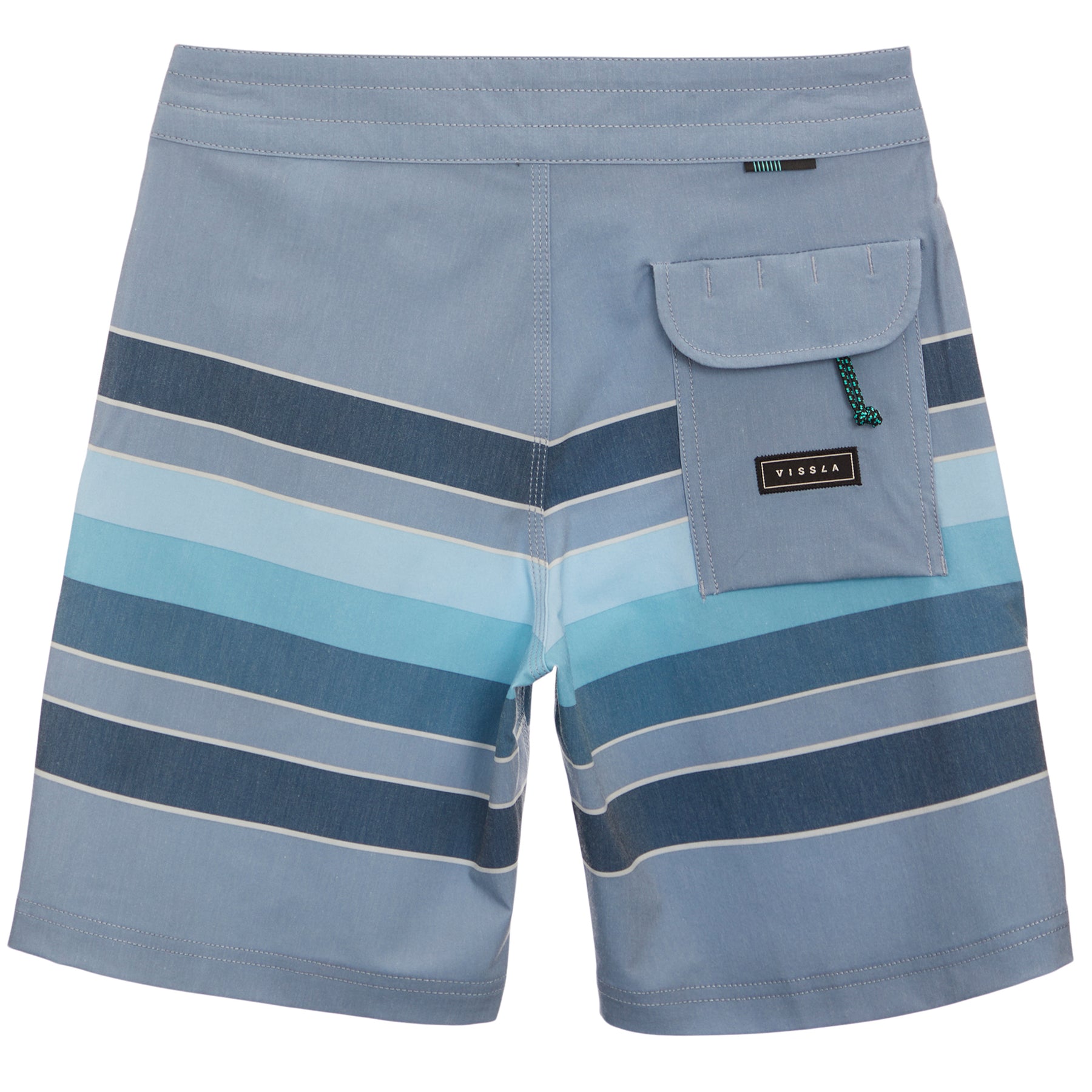 Fist Bump 17in Board Short Faded Denim