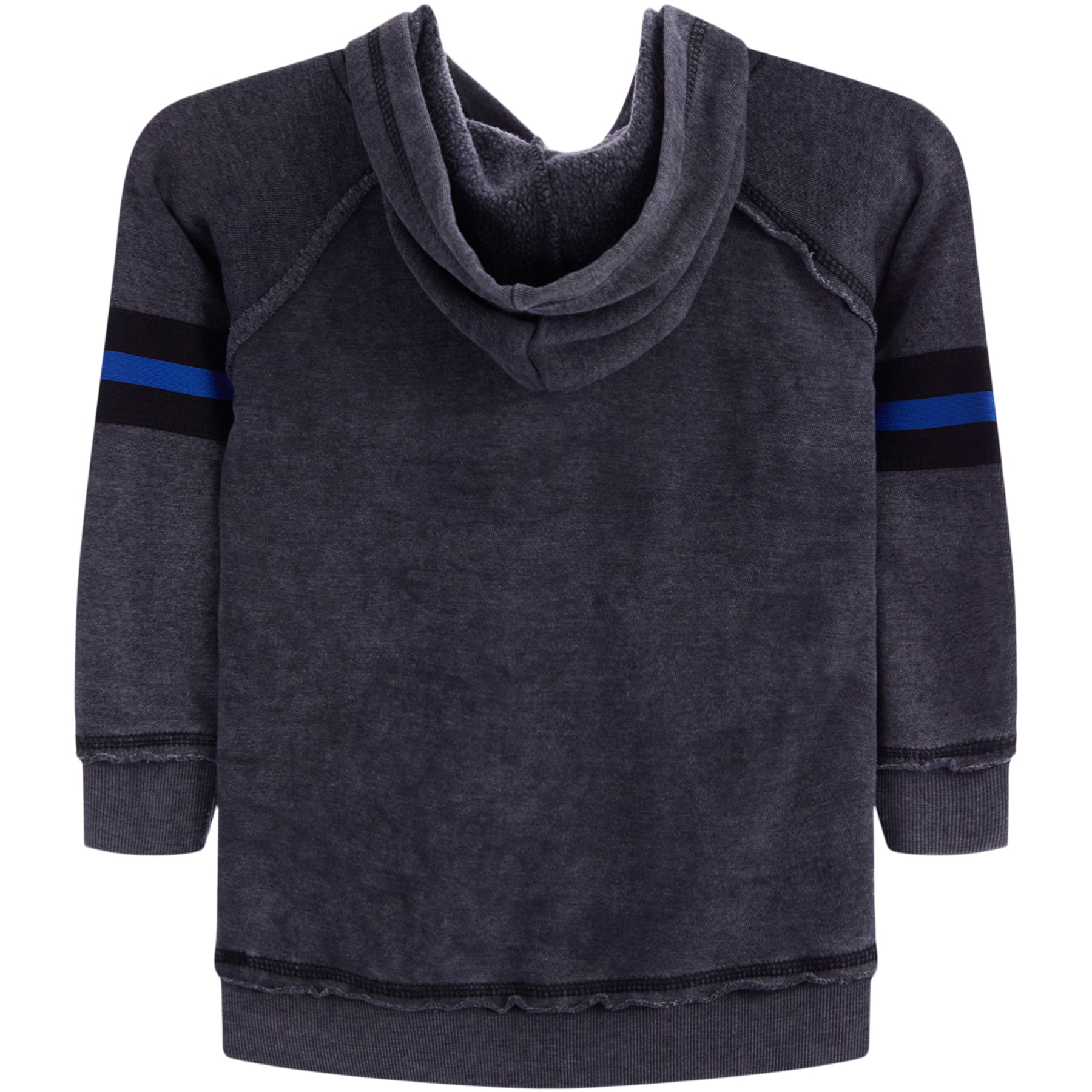 Insert Stripe Pullover Sweatshirt