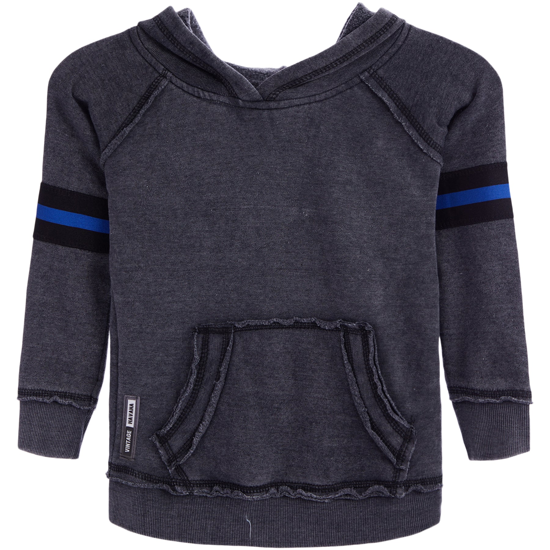 Insert Stripe Pullover Sweatshirt
