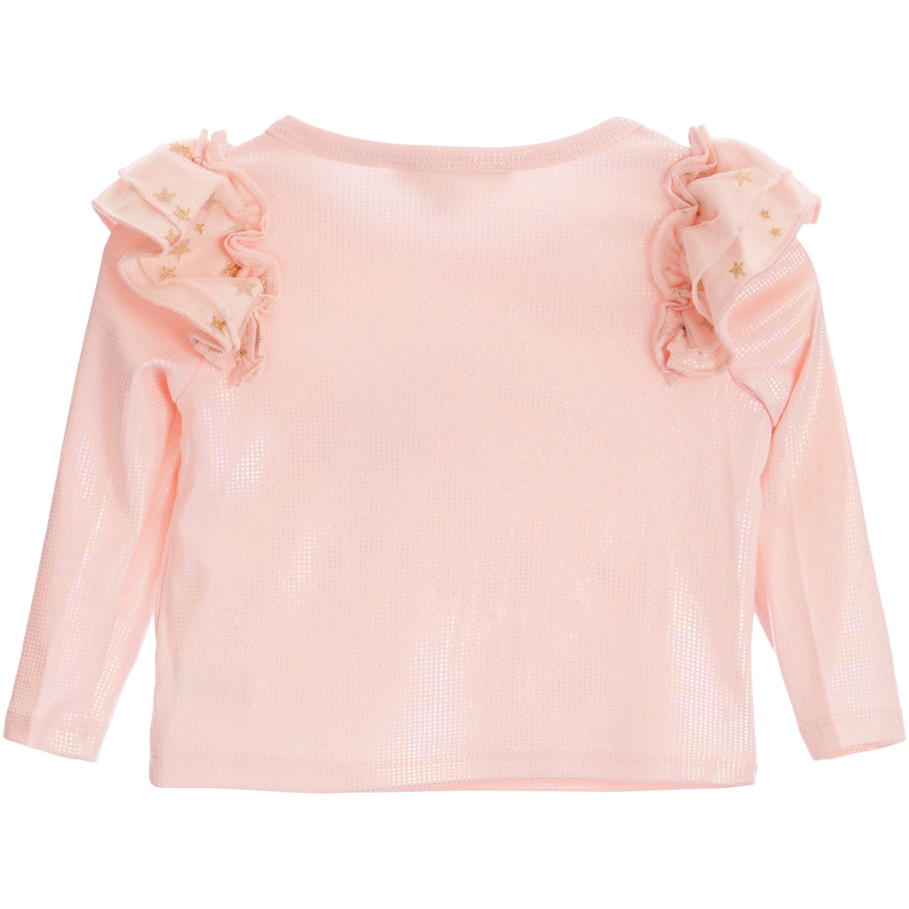 L/S Ruffle Top with Star