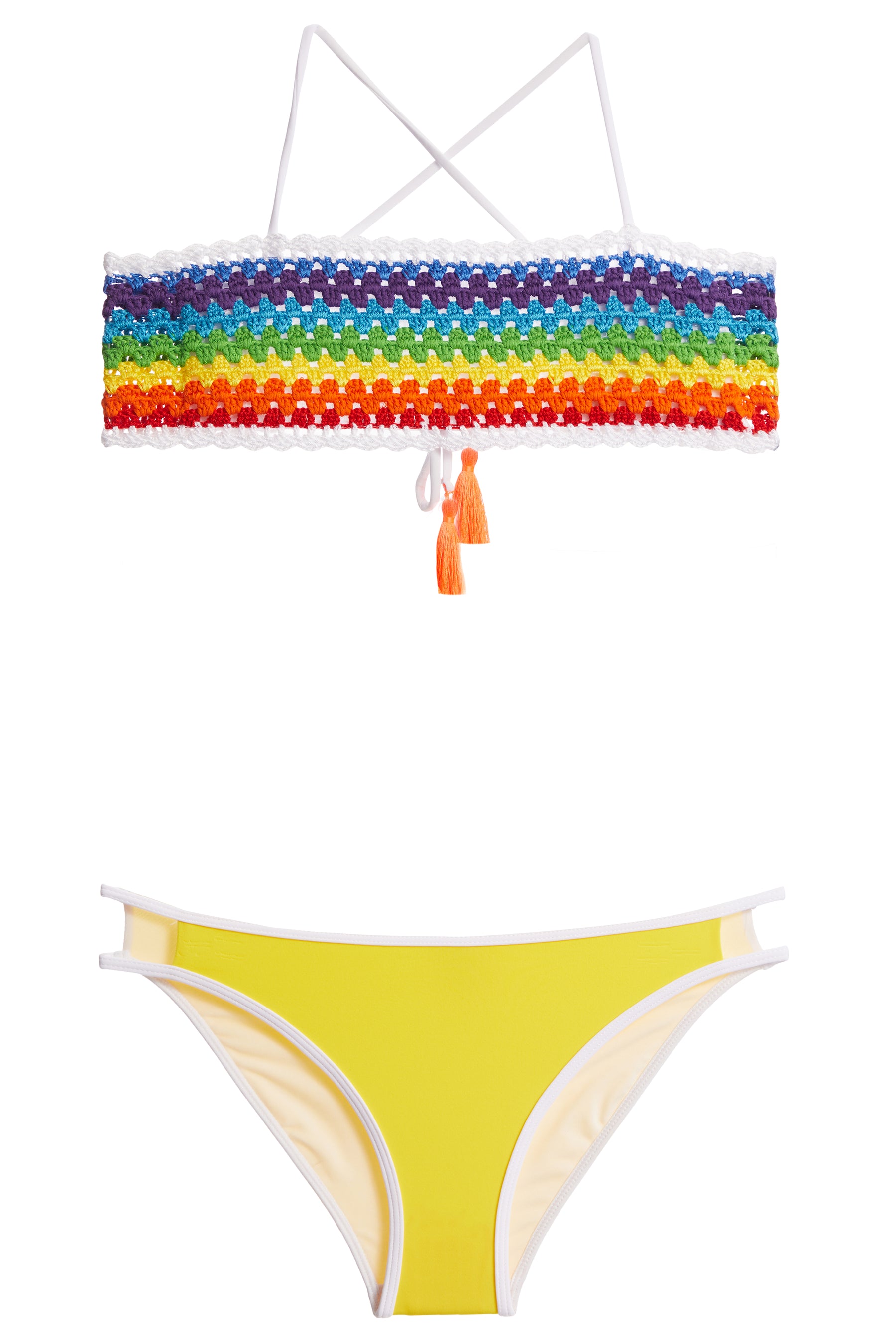 BonBon Rainbow Crochet Bikini