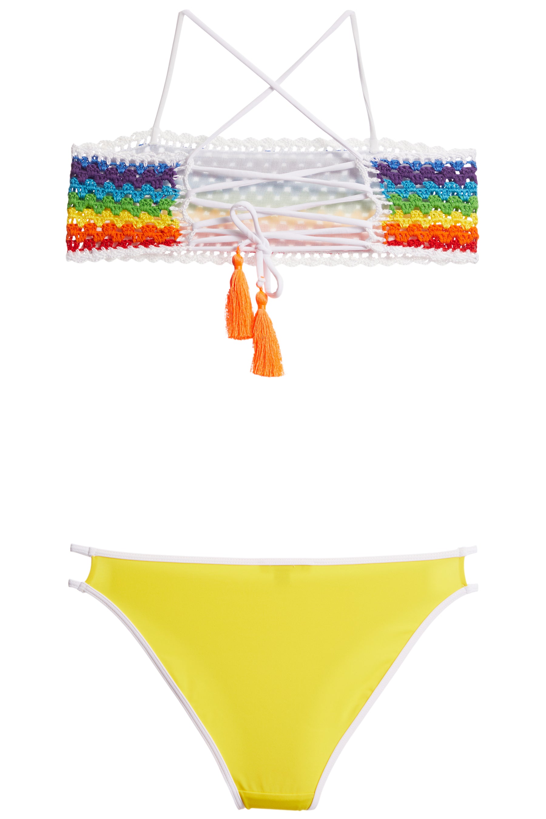 BonBon Rainbow Crochet Bikini
