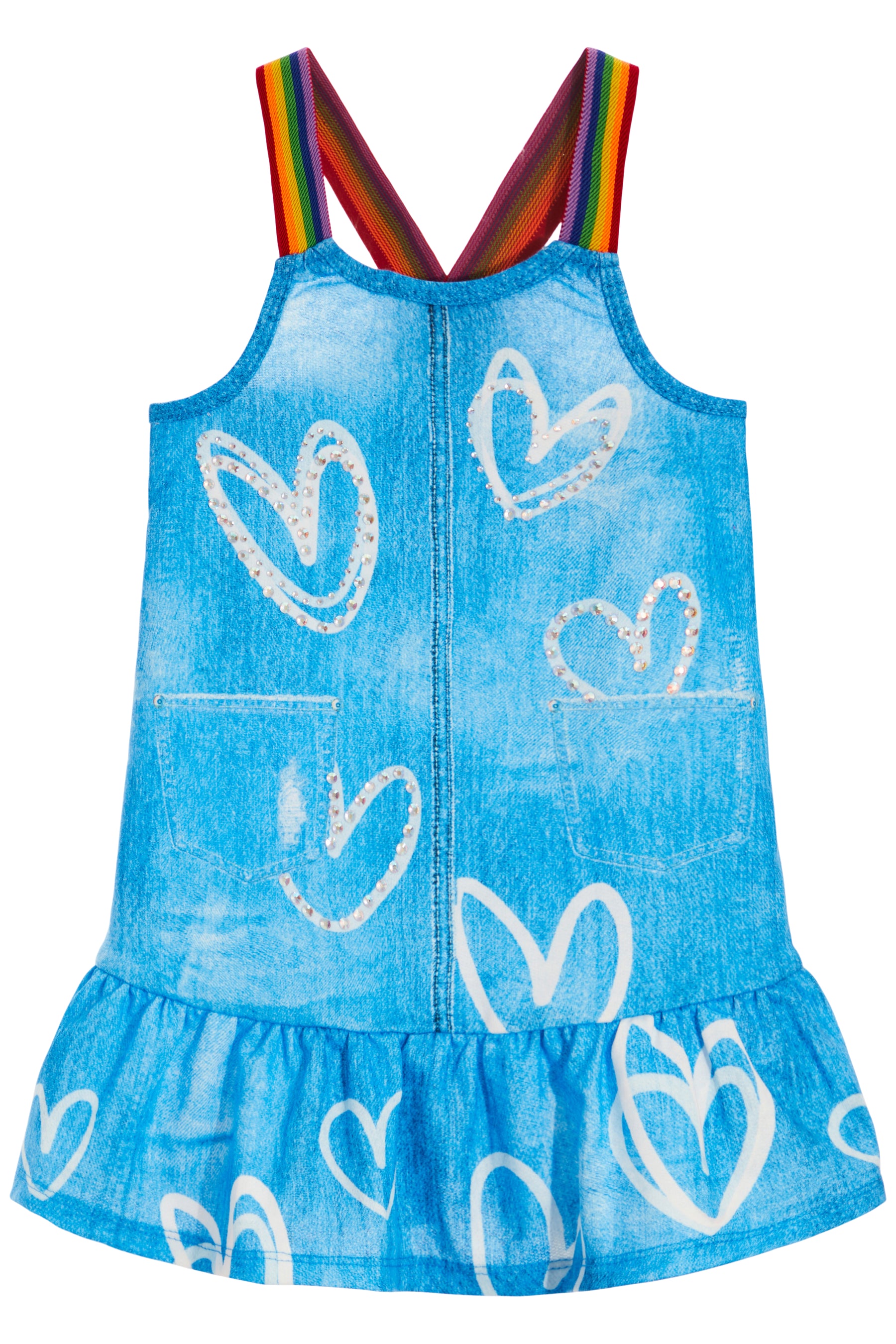 Denim Hearts Dress