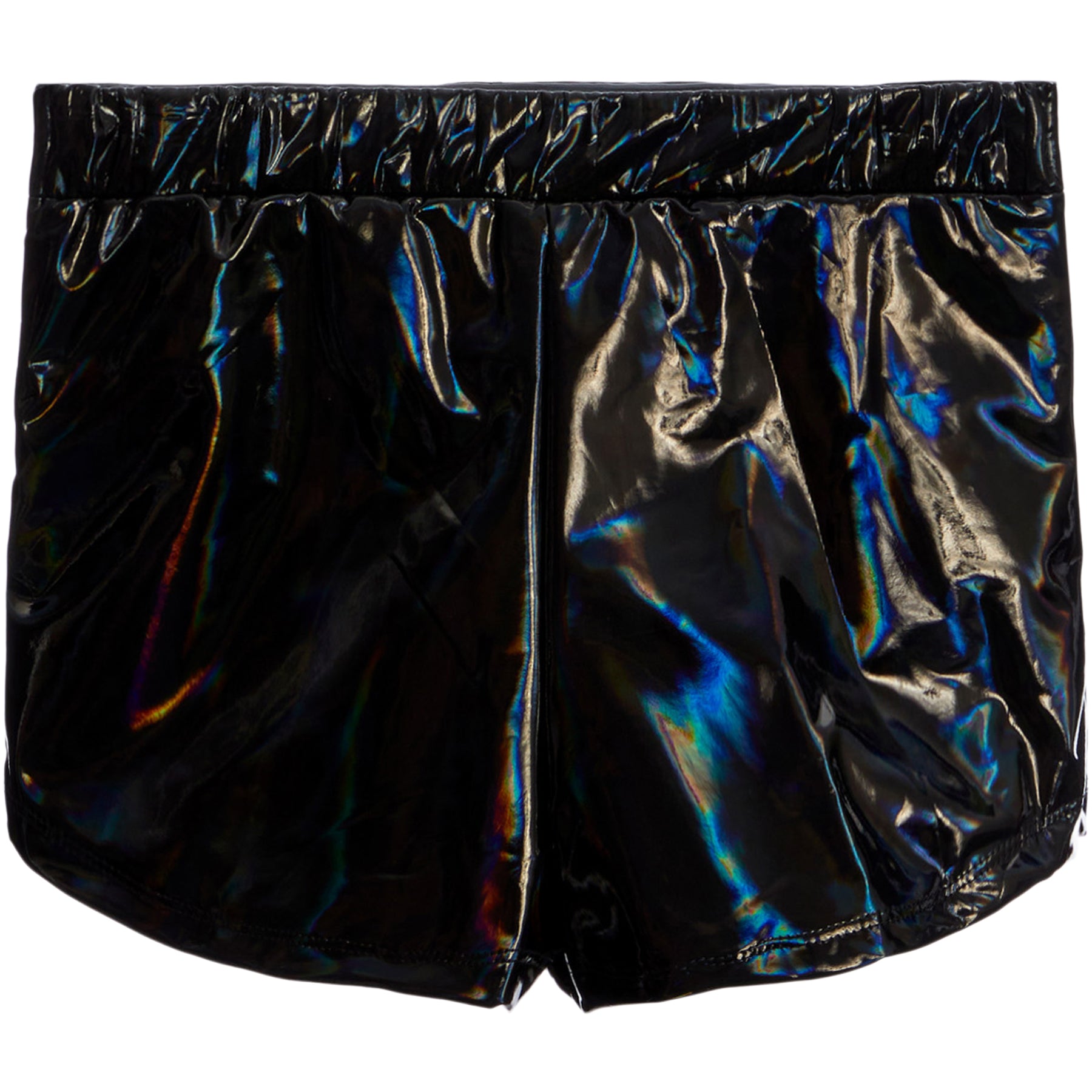 Faux Leather Skort with Hearts