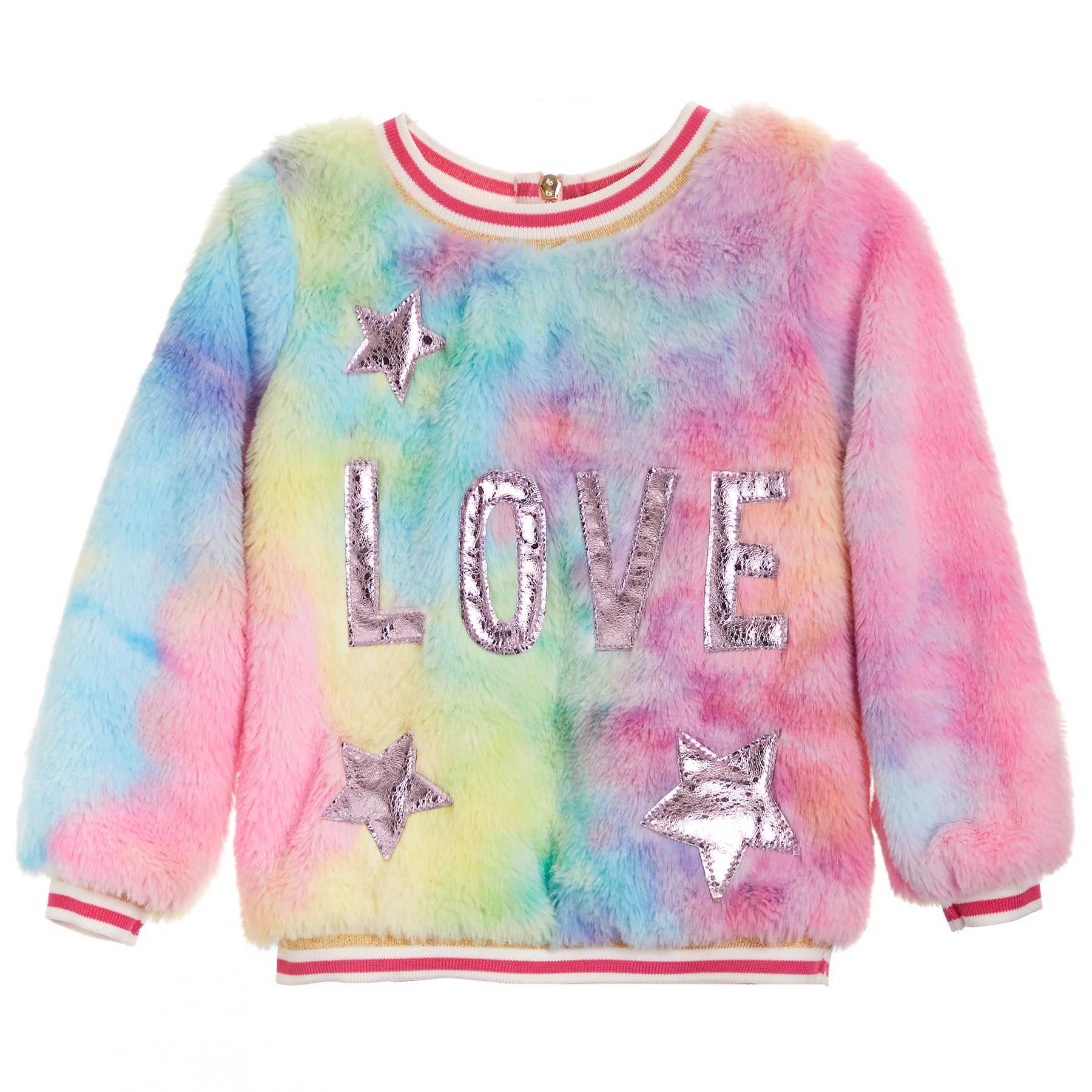 Faux Fur Top with Love