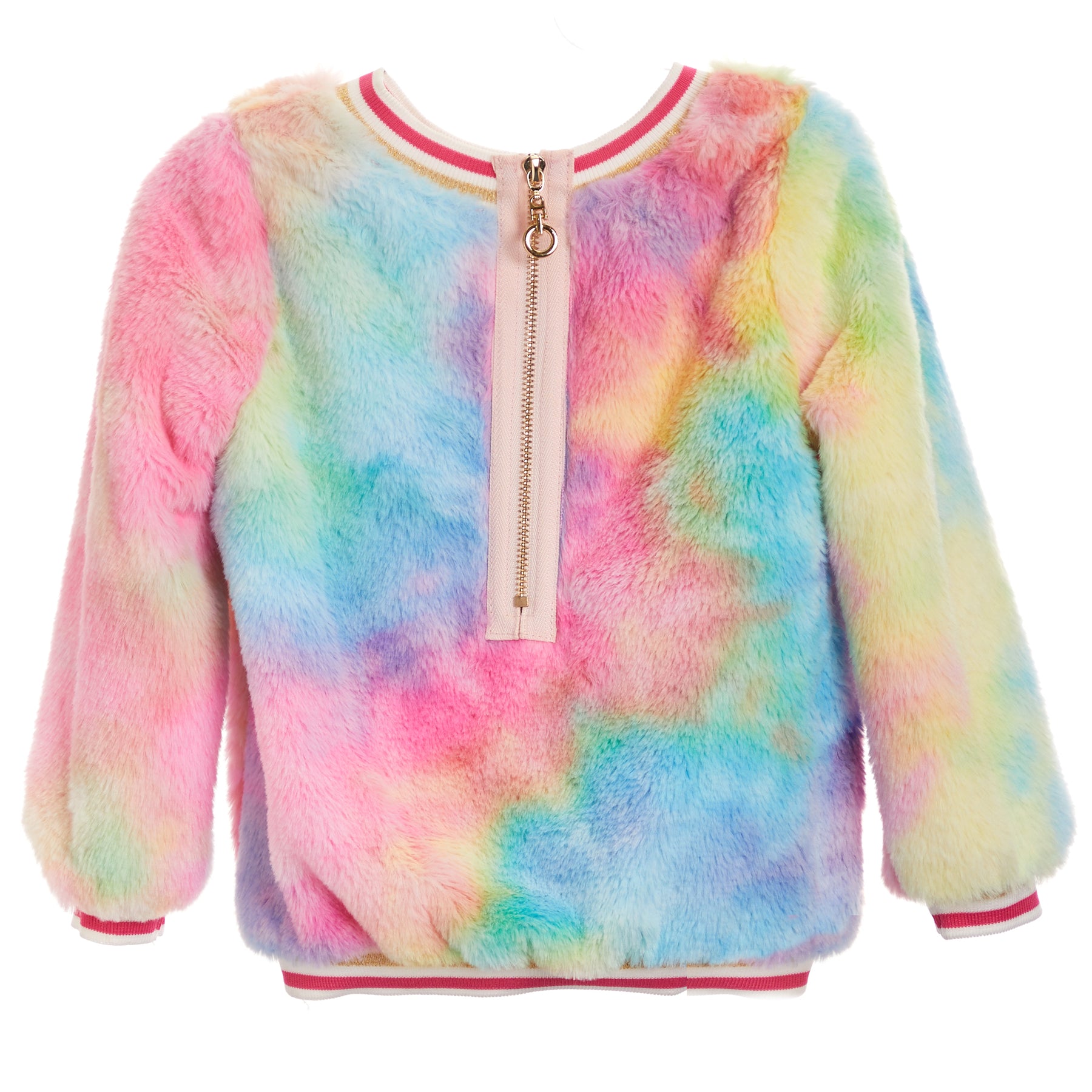 Faux Fur Top with Love